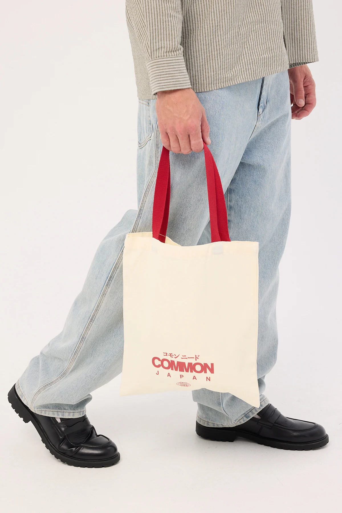 Common Need Koi Fish Shopper Tote Bag Natural - Image 5