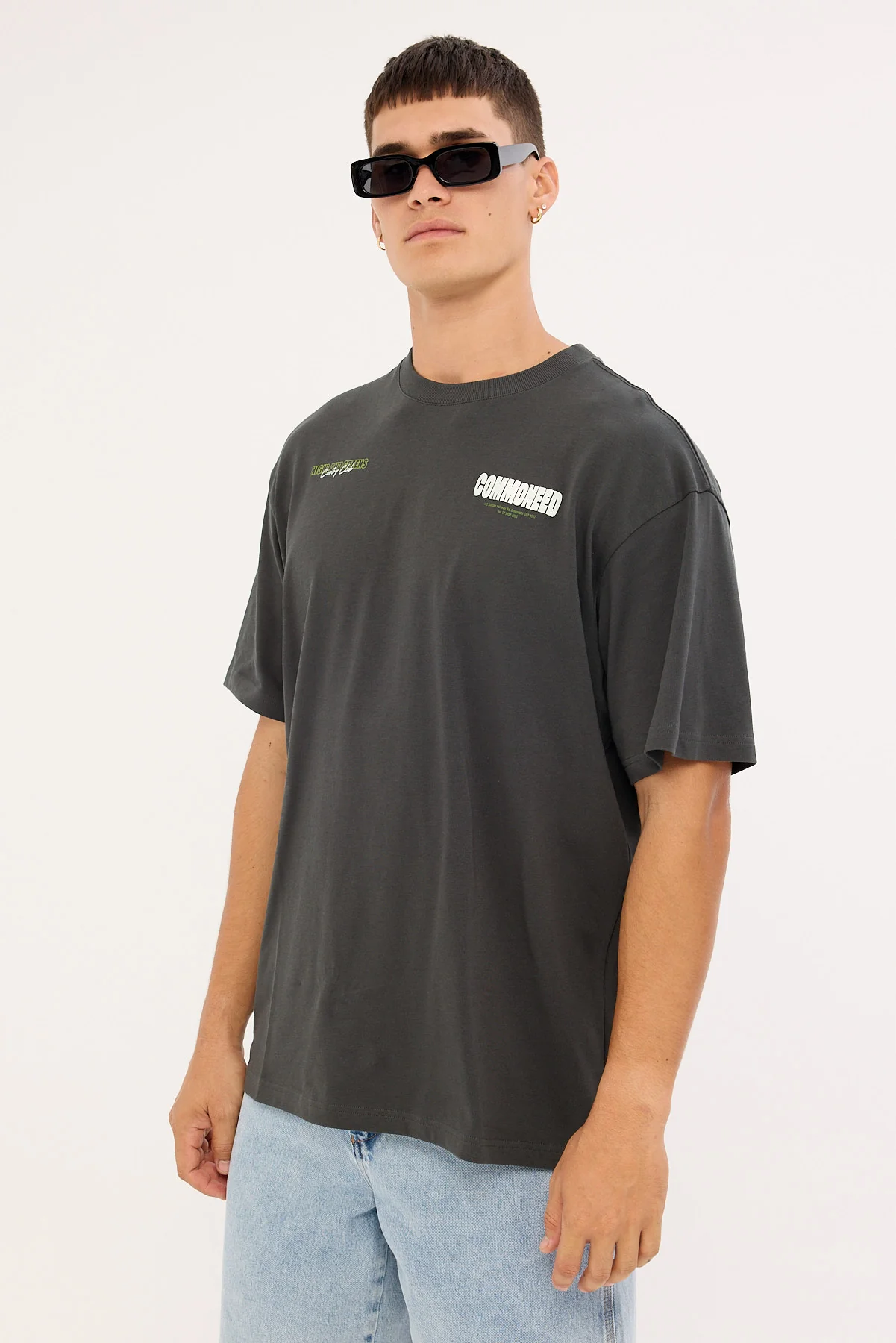 Common Need Lawn Heavyweight Boxy Tee Off Black - Image 5