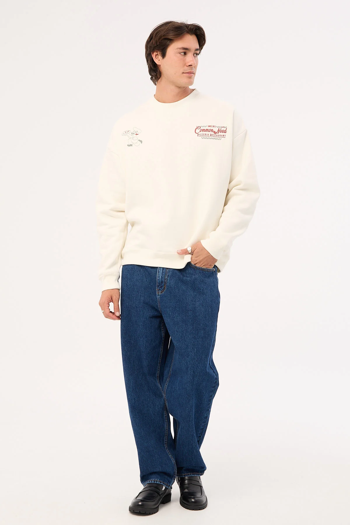 Common Need Marinara Crew Sweater Tofu - Image 3
