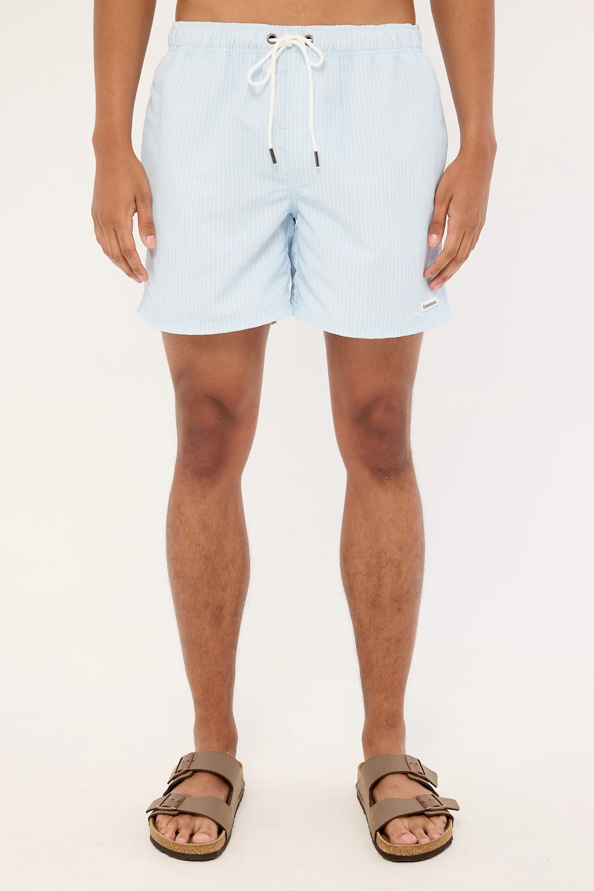 Common Need Marine Swim Short Blue/White Stripe - Image 7