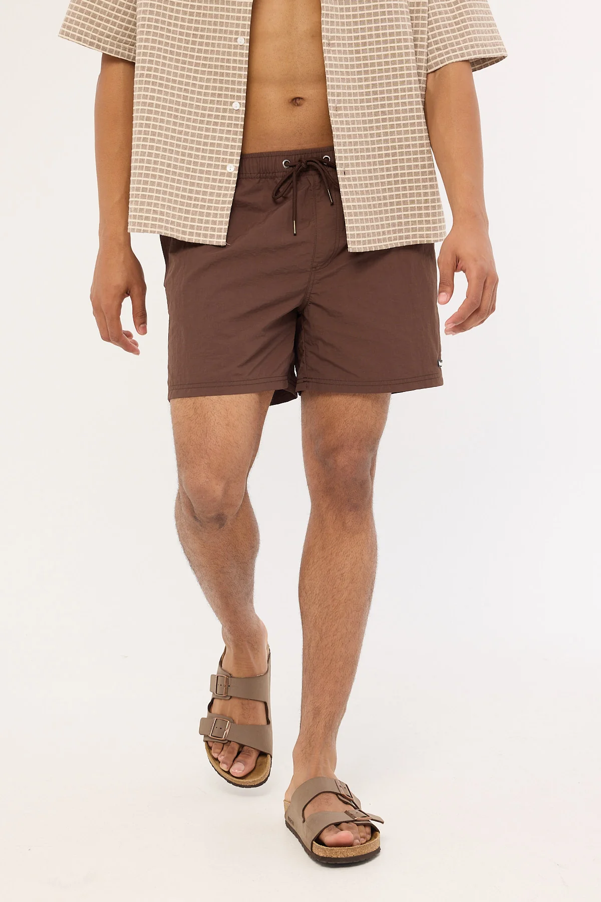 Common Need Marine Swim Short Choc Brown - Image 3