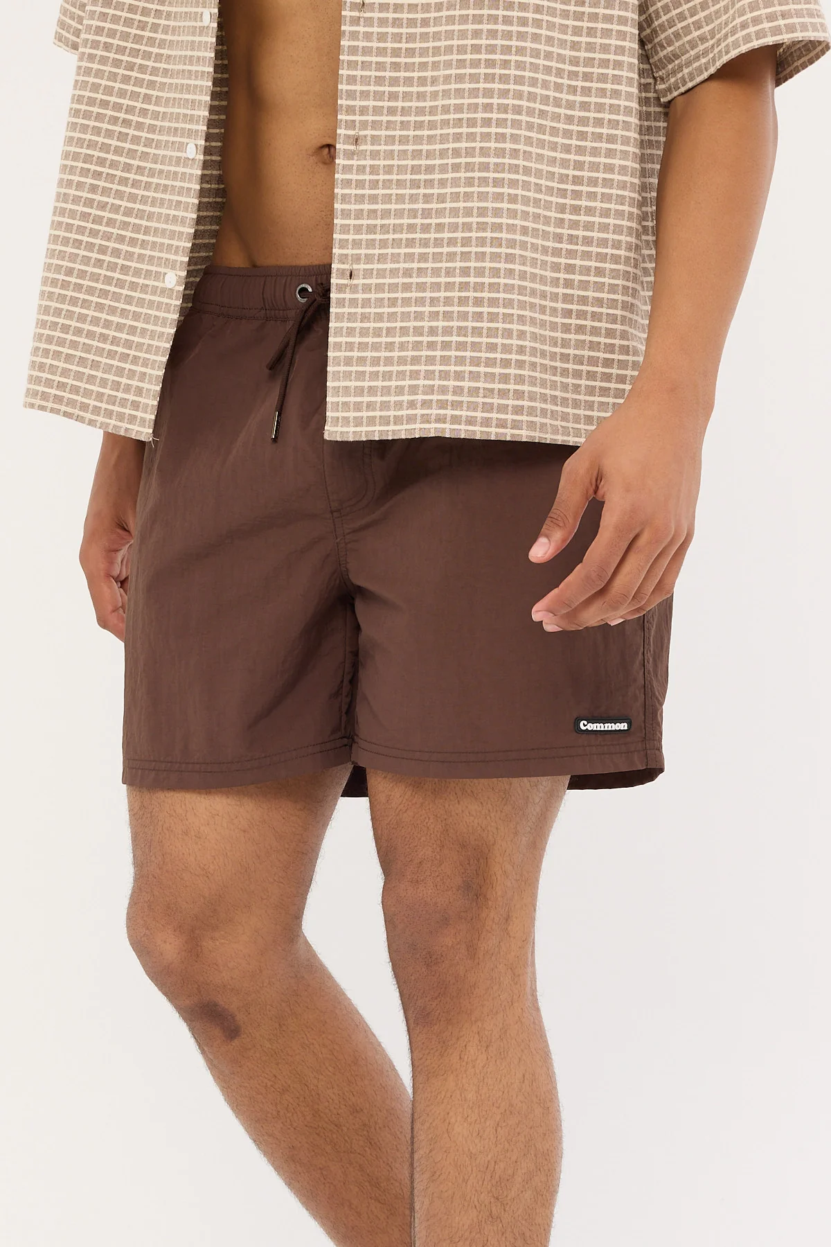 Common Need Marine Swim Short Choc Brown - Image 4