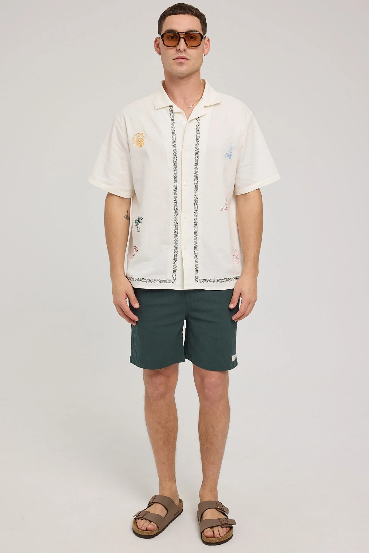 Common Need Organic Cotton Essential Short Green