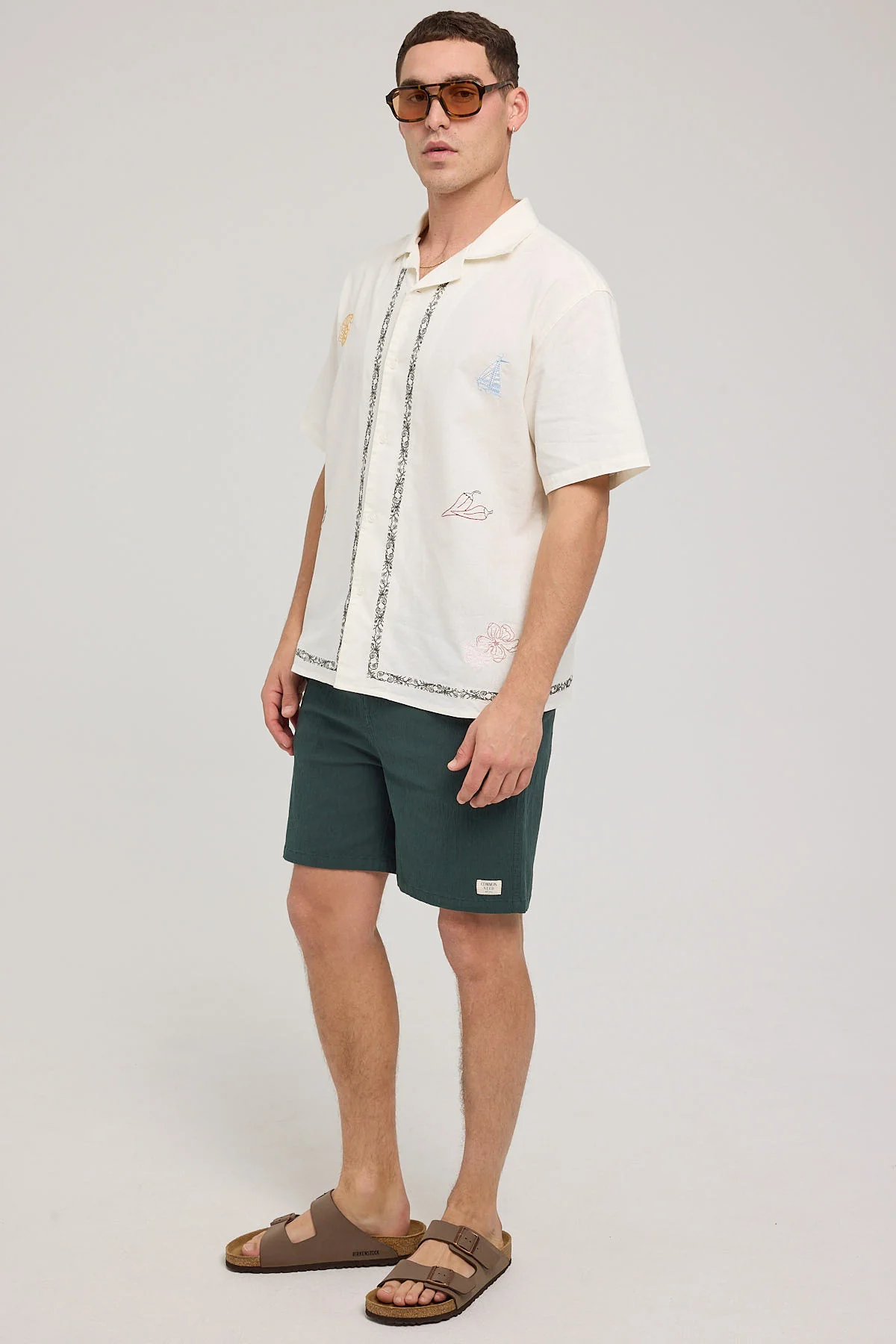 Common Need Organic Cotton Essential Short Green - Image 2