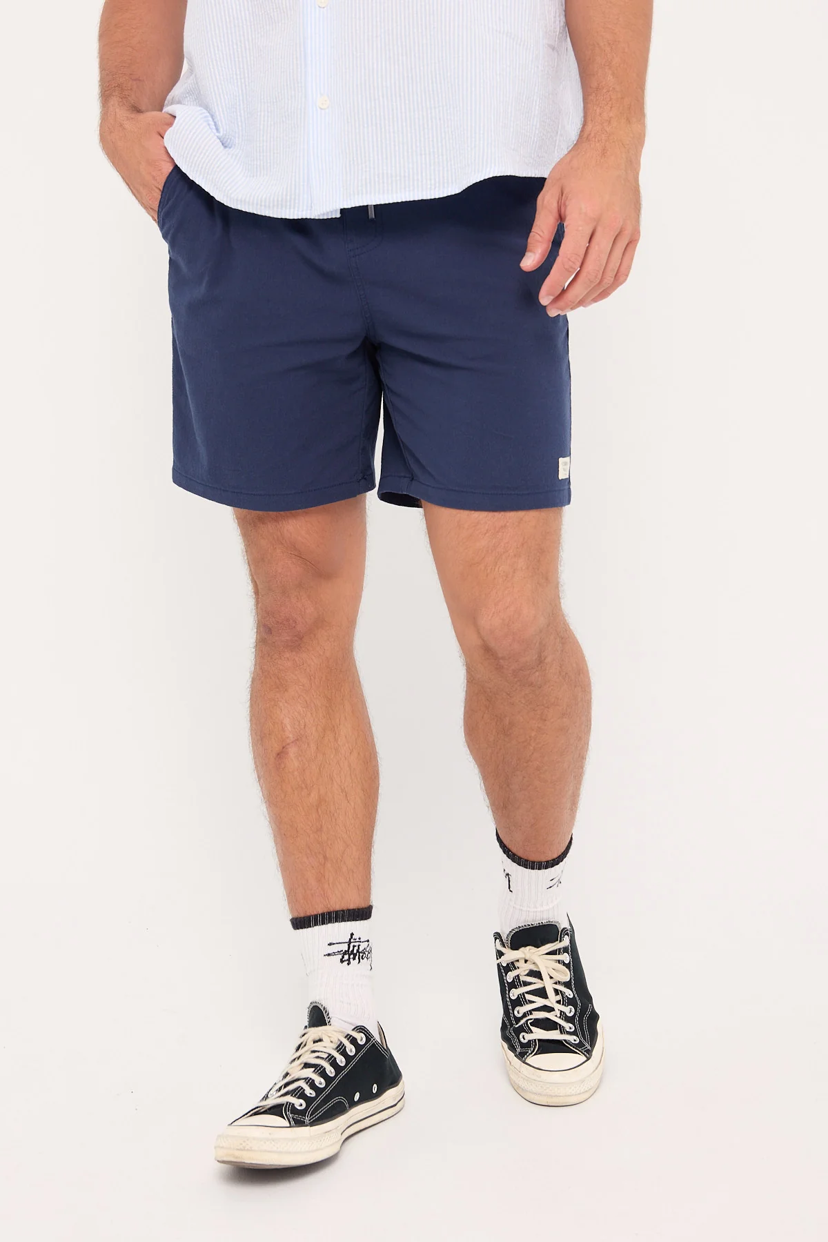 Common Need Organic Cotton Essential Short Navy - Image 2