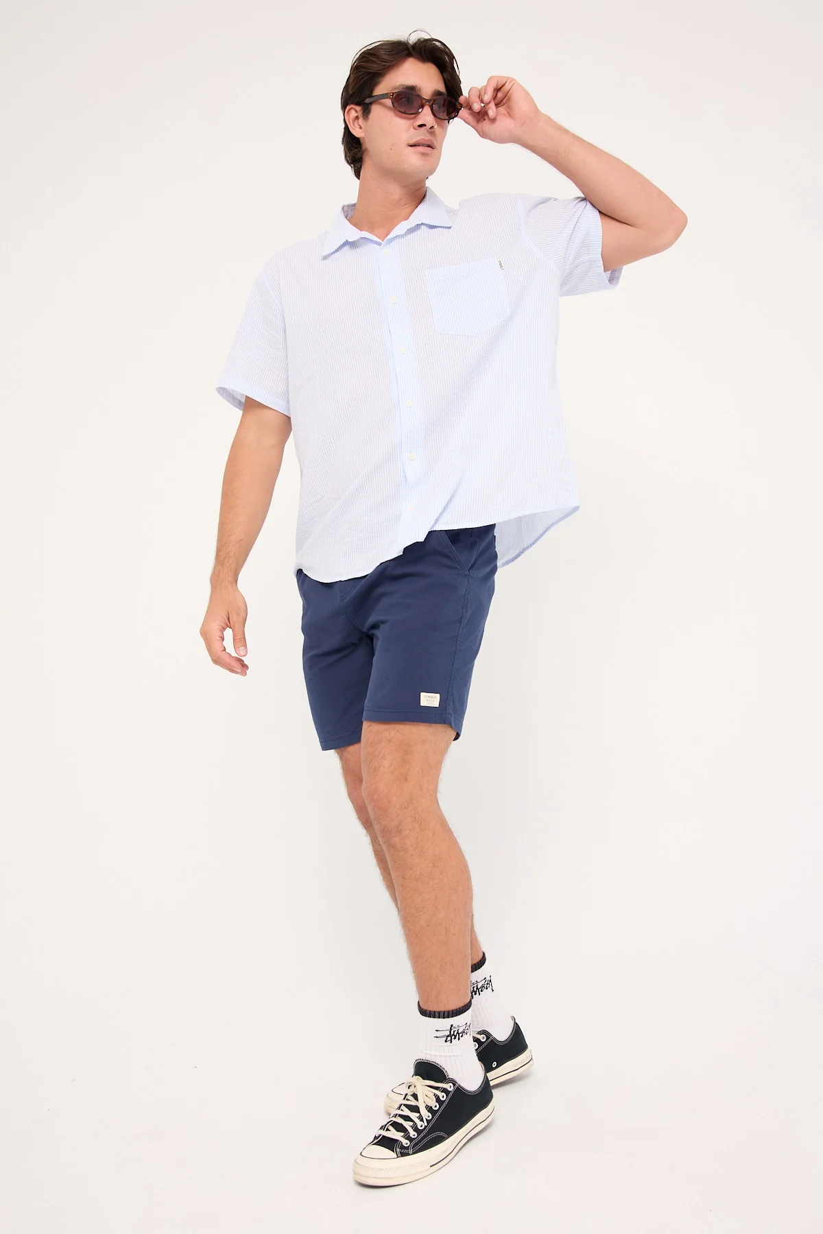 Common Need Organic Cotton Essential Short Navy - Image 3