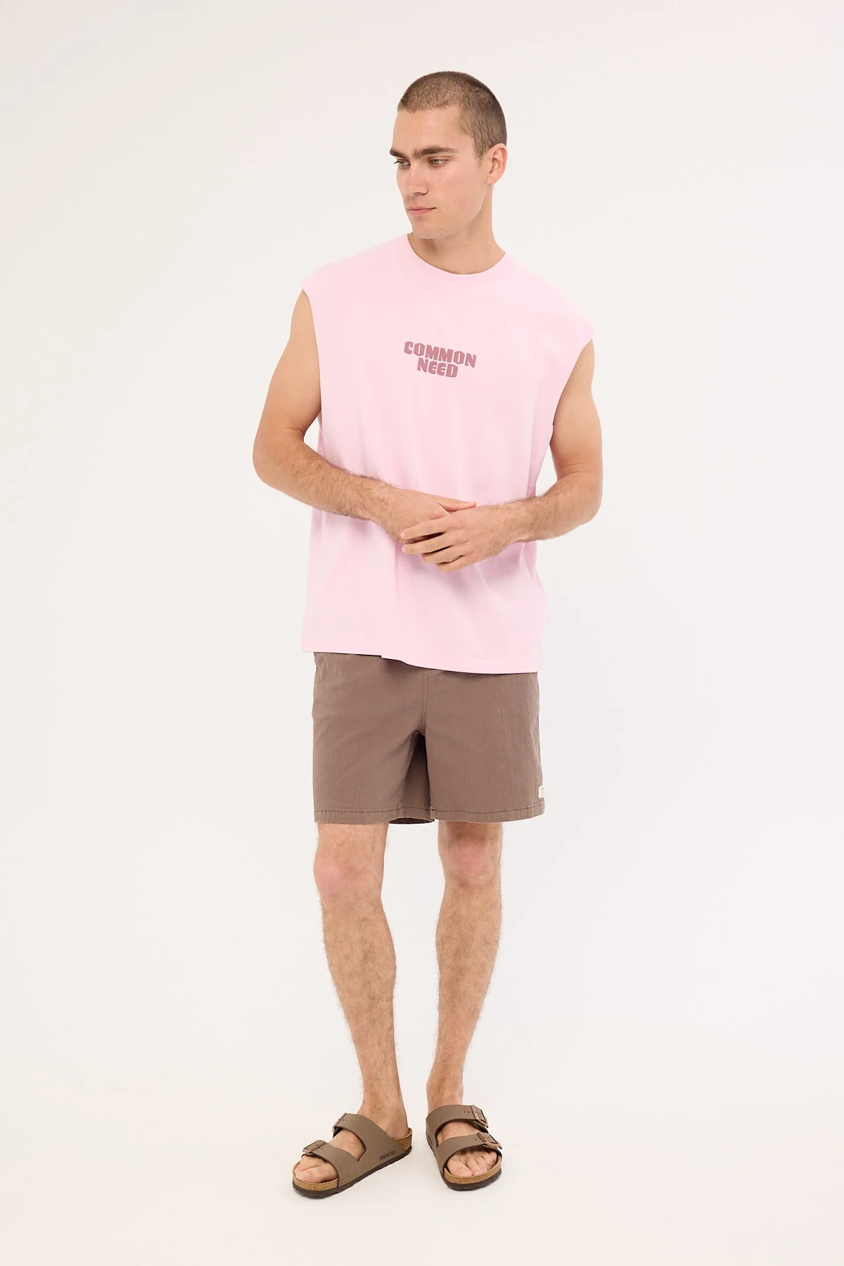 Common Need Quest Muscle Tank Pink - Image 2