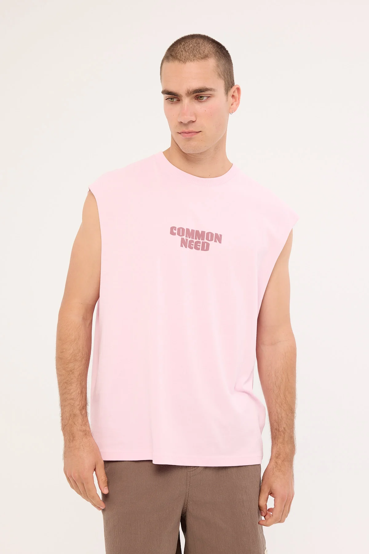 Common Need Quest Muscle Tank Pink - Image 3
