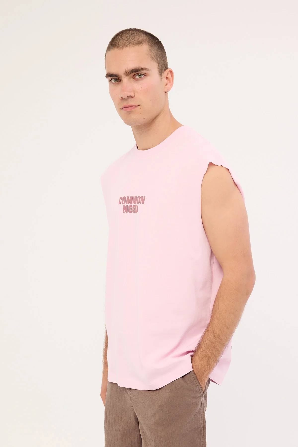 Common Need Quest Muscle Tank Pink - Image 5