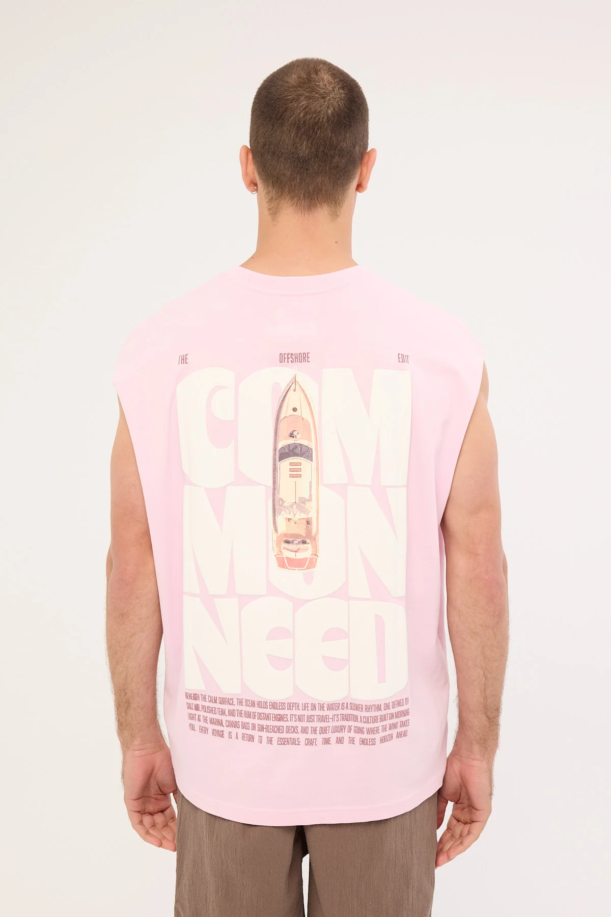Common Need Quest Muscle Tank Pink - Image 6