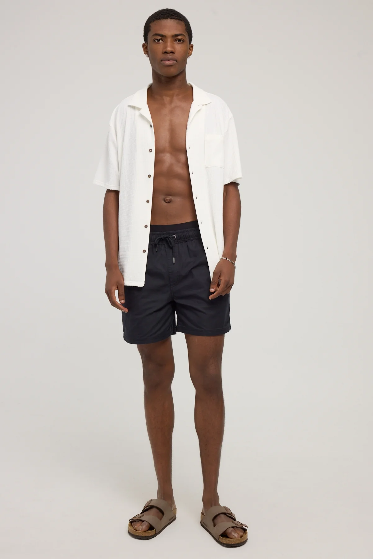 Common Need Reef Organic Swim Short Dark Black - Image 2