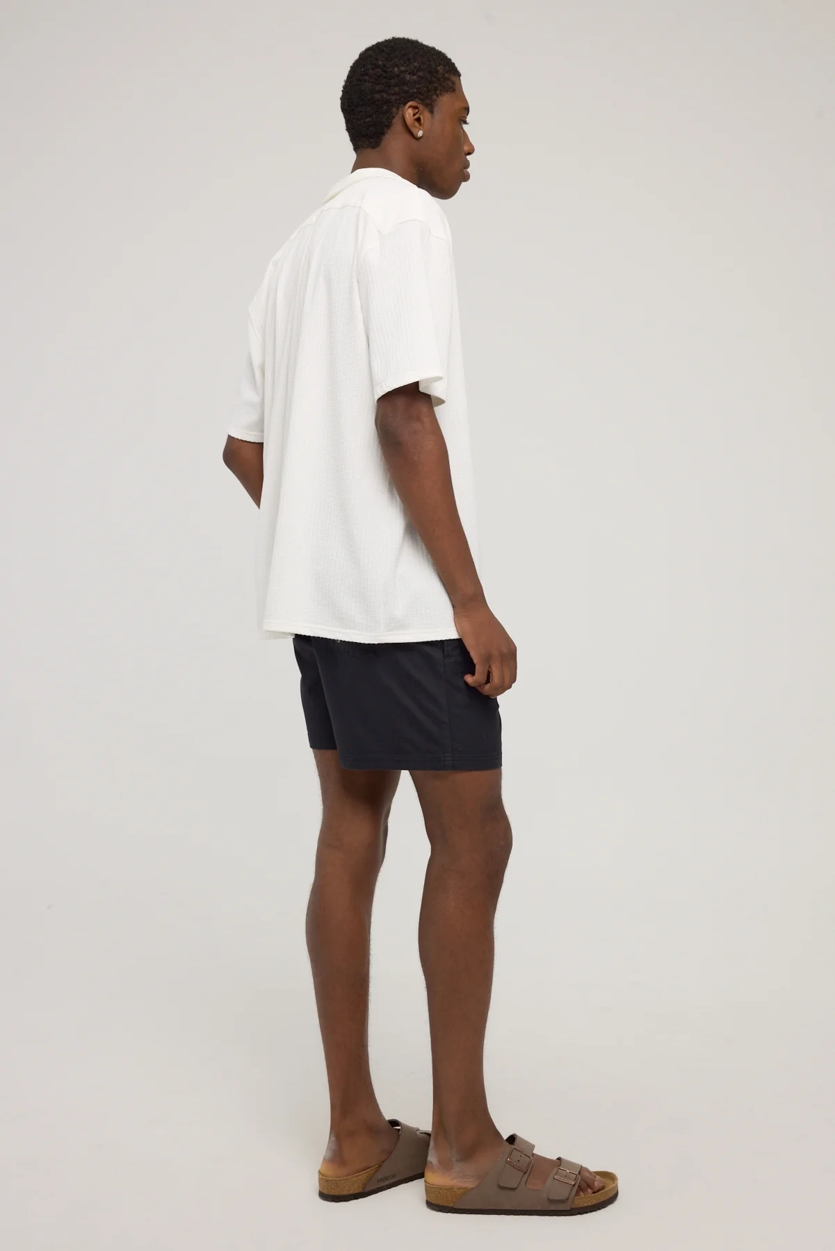 Common Need Reef Organic Swim Short Dark Black - Image 4