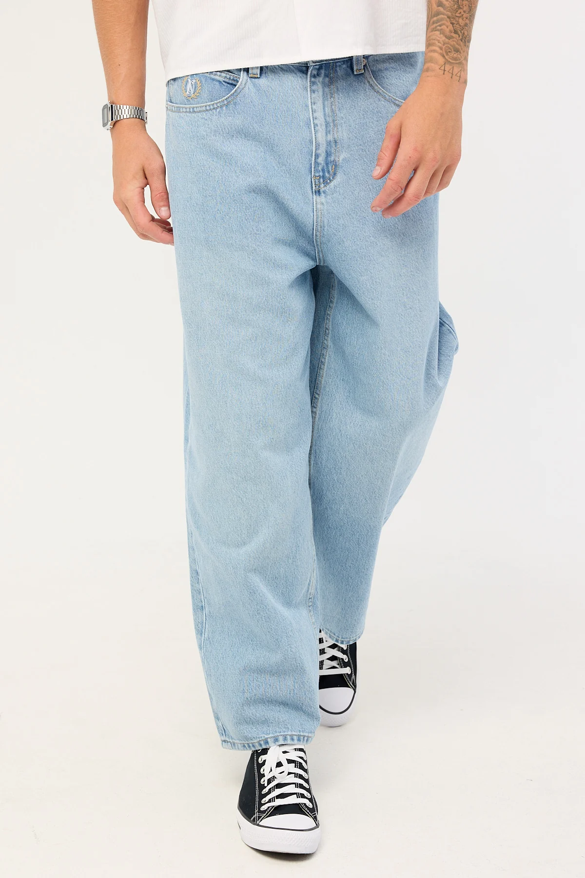 Common Need Refine Baggy Jean TIDE BLUE - Image 2
