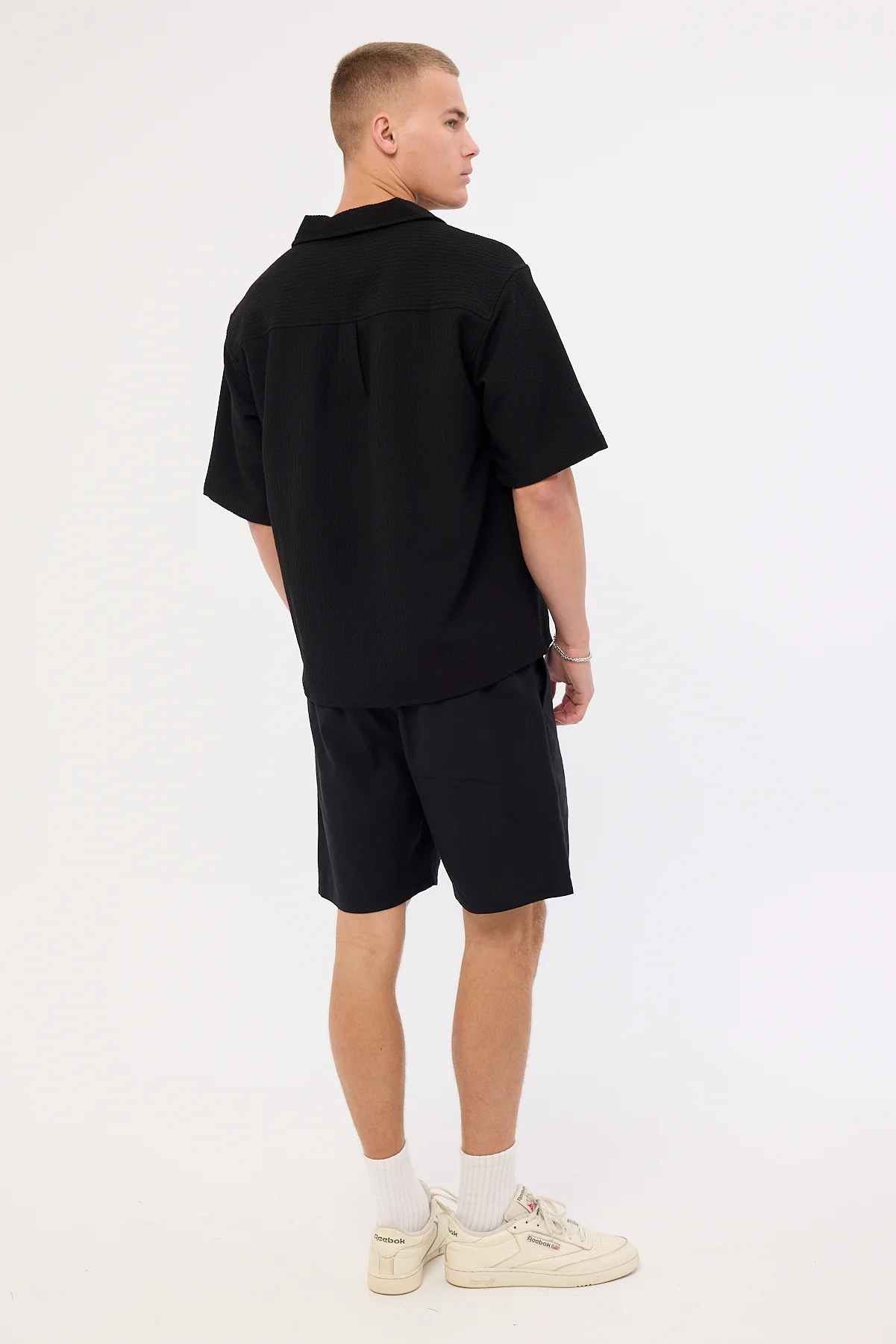 Common Need Royalty Elastic Waist Short Black - Image 12