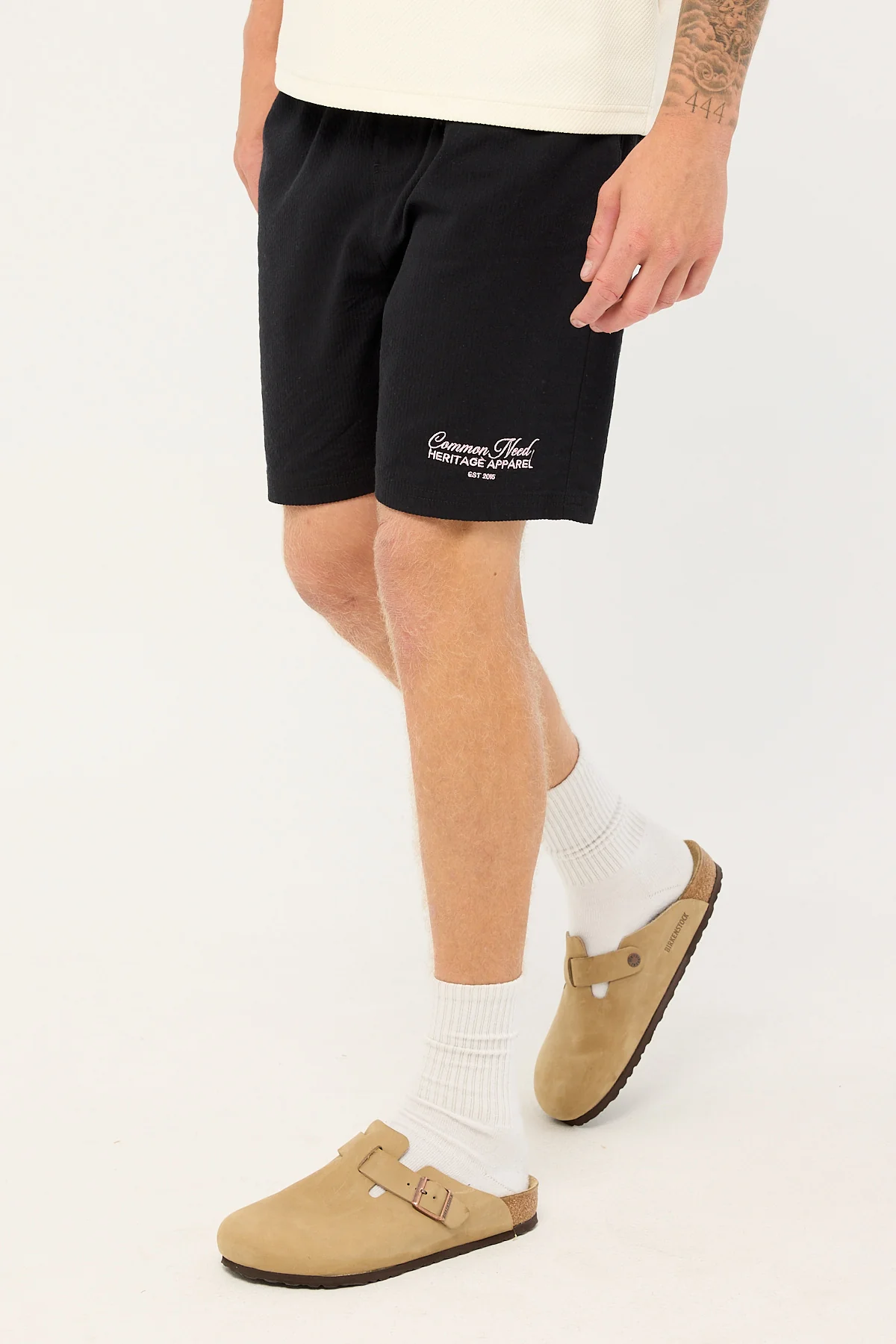 Common Need Royalty Elastic Waist Short Black - Image 4