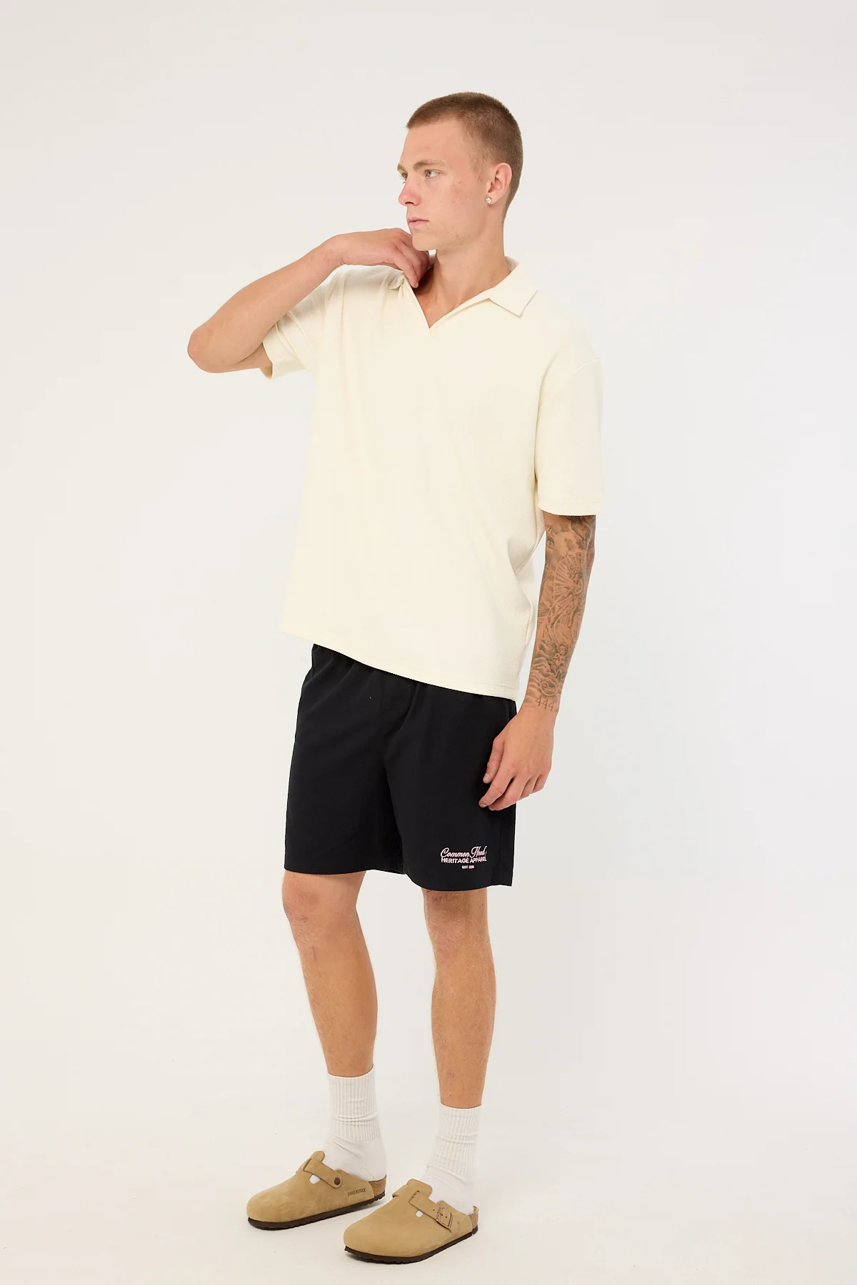 Common Need Royalty Elastic Waist Short Black - Image 5
