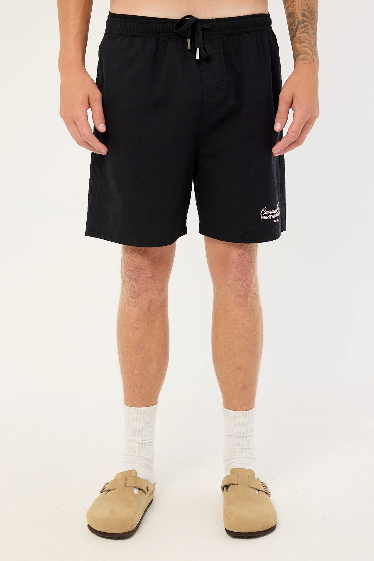 Common Need Royalty Elastic Waist Short Black - Image 8