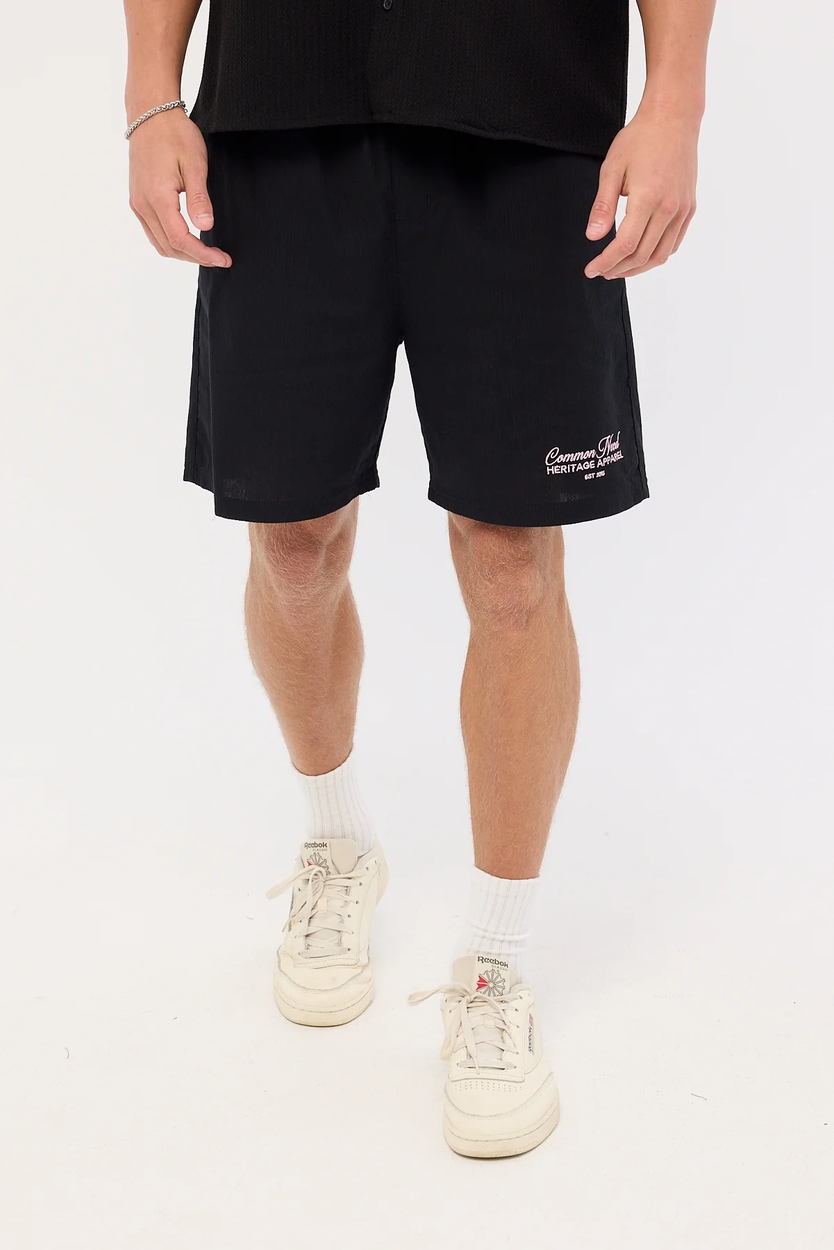 Common Need Royalty Elastic Waist Short Black - Image 9