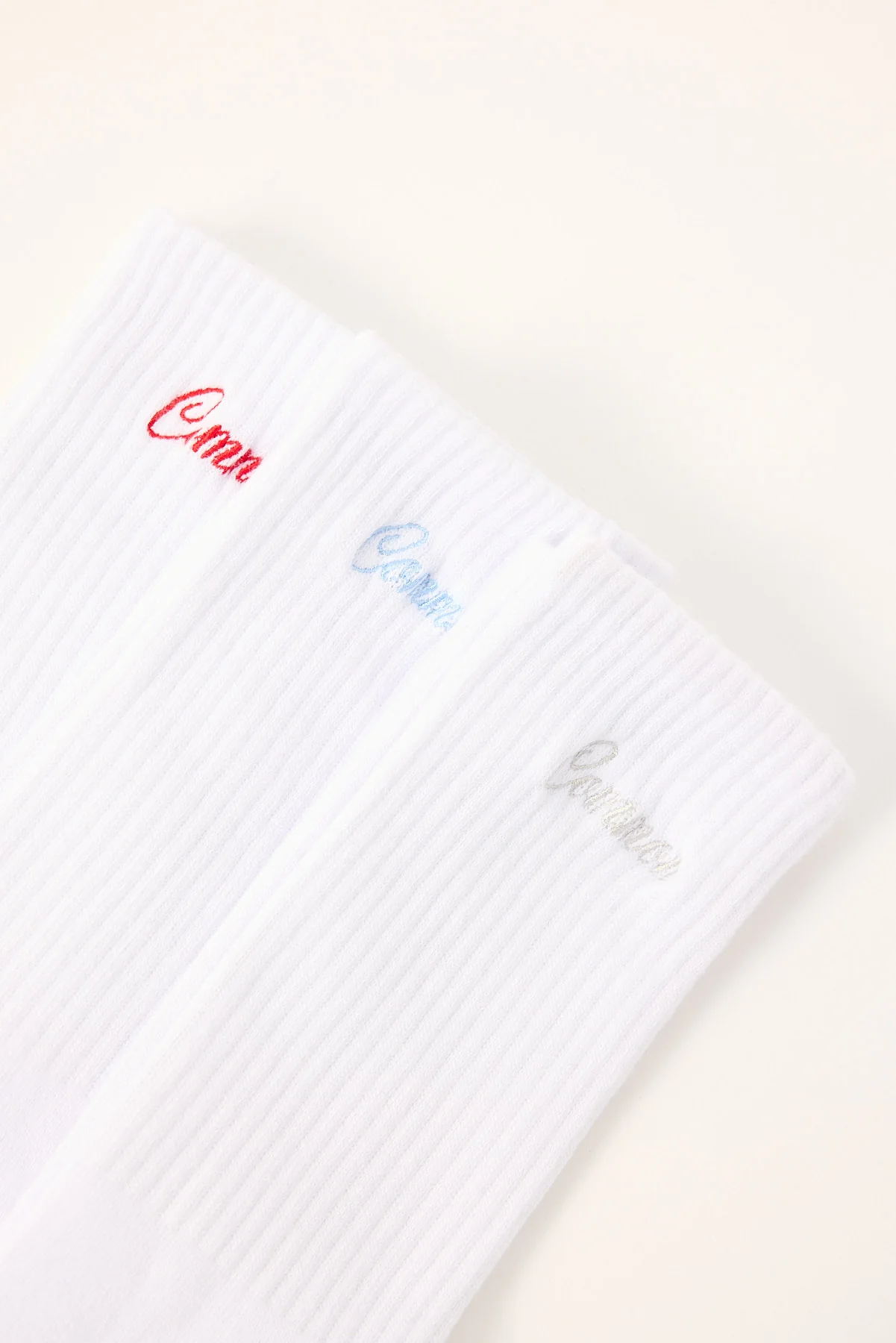 Common Need Royalty Sock 3 Pack White - Image 2