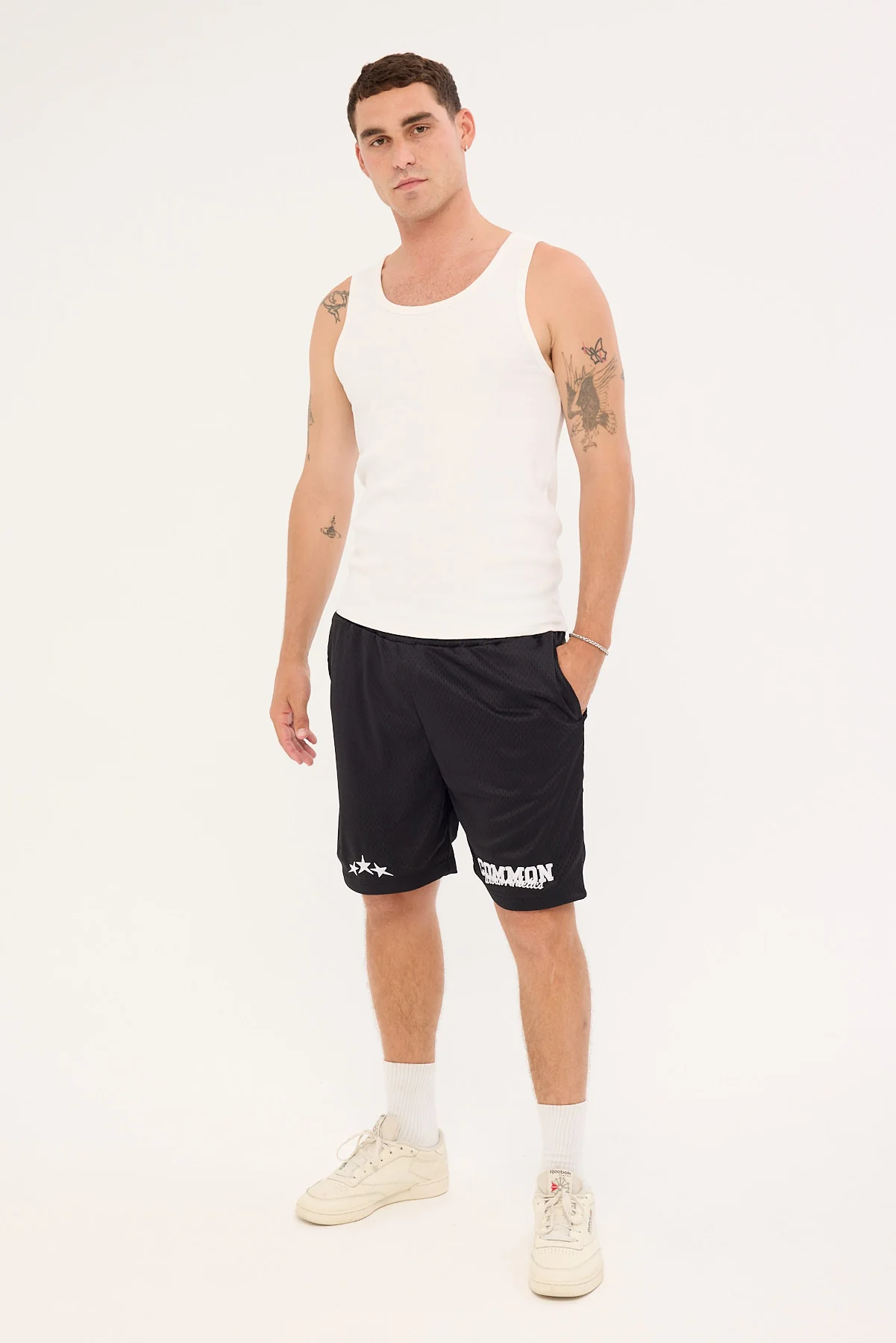 Common Need Slam Elastic Waist Short Black - Image 4