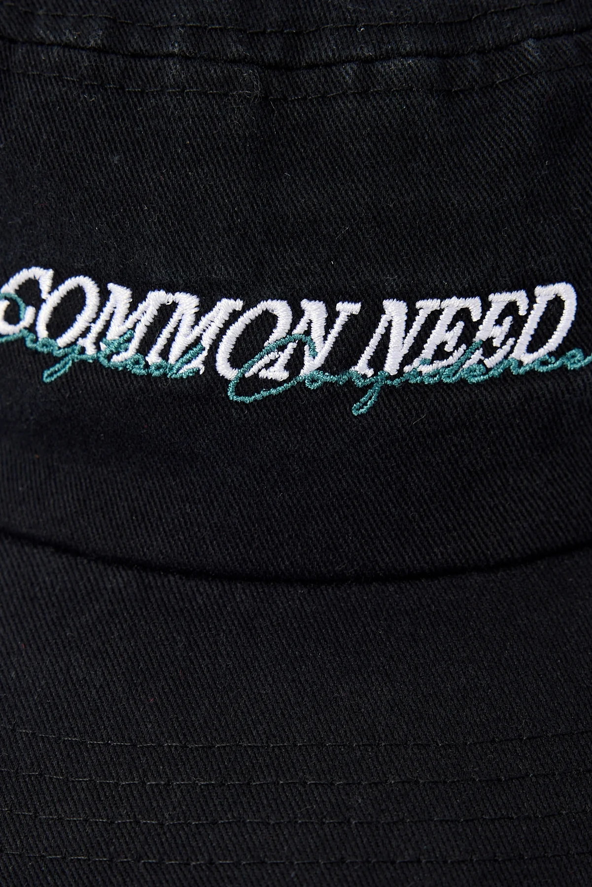 Common Need Slant Painter Cap Black - Image 4