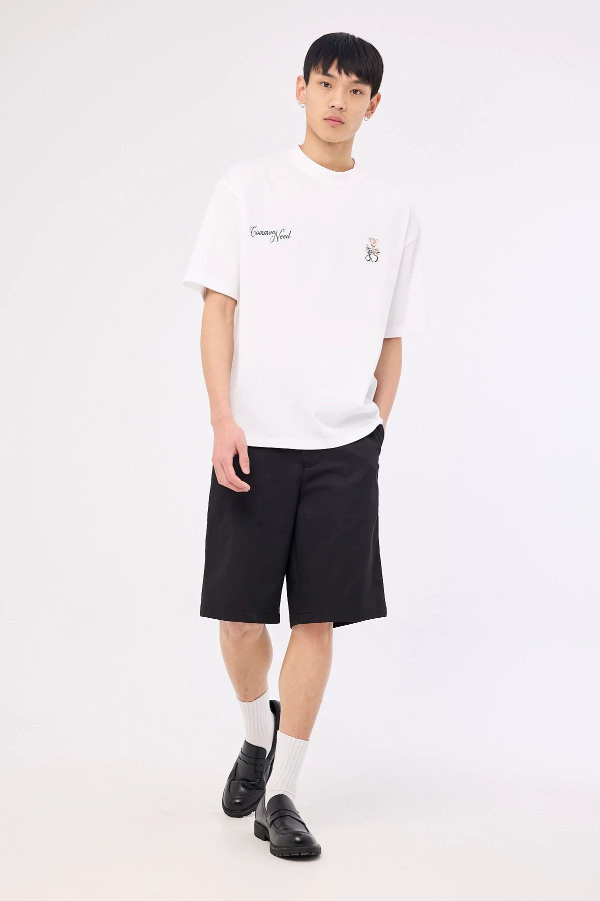 Common Need Stables Heavyweight Easy Tee White - Image 2