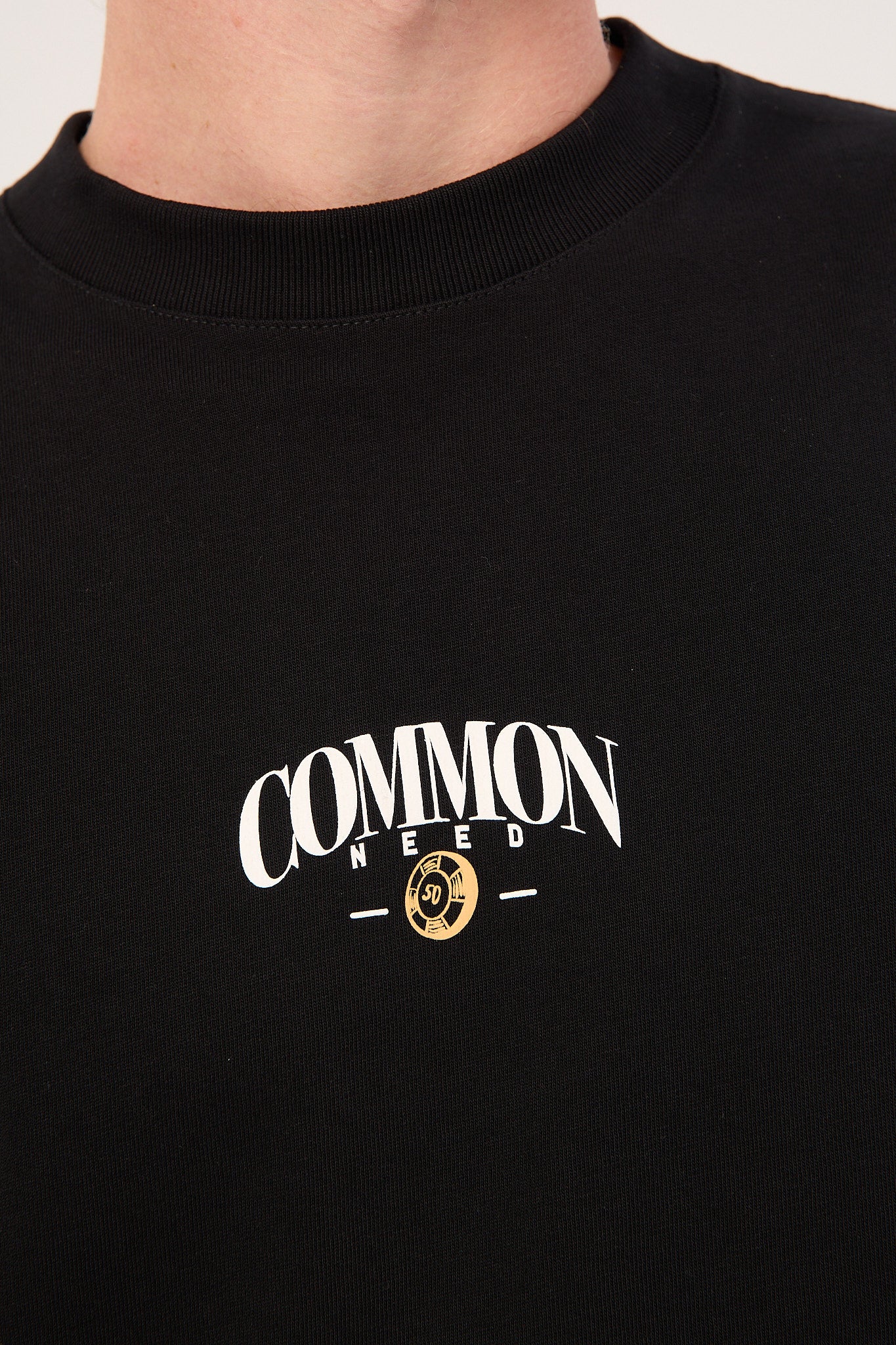 Common Need Stake Heavyweight Easy Tee Black - Image 7