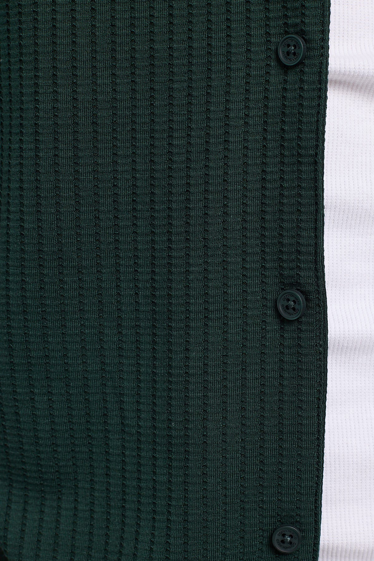 Common Need Studio Recycled Resort Shirt Dark Green - Image 6