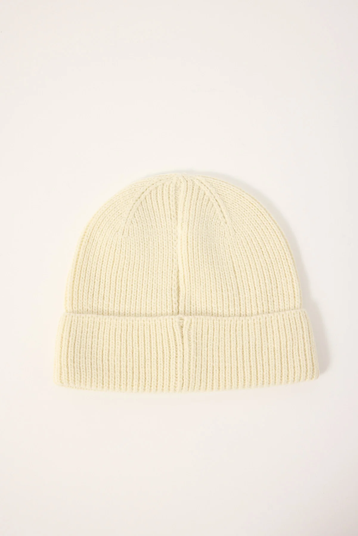 Common Need Subtle Low Profile Beanie Off White - Image 3