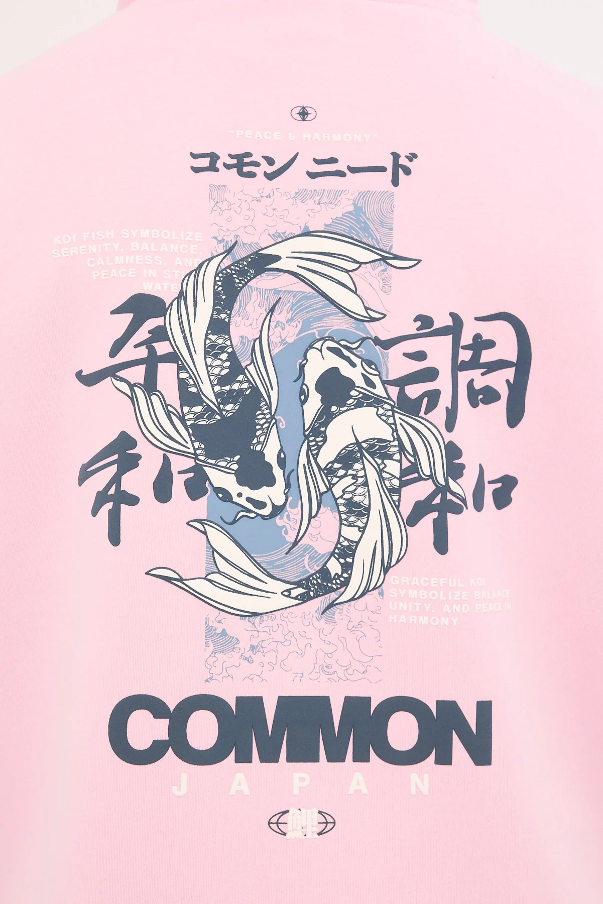 Common Need Sumi Boxy Hoodie Pale Pink - Image 4