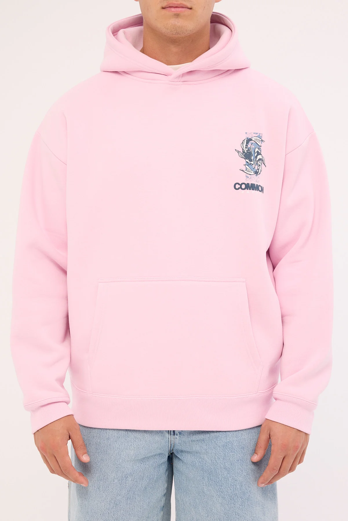 Common Need Sumi Boxy Hoodie Pale Pink - Image 7
