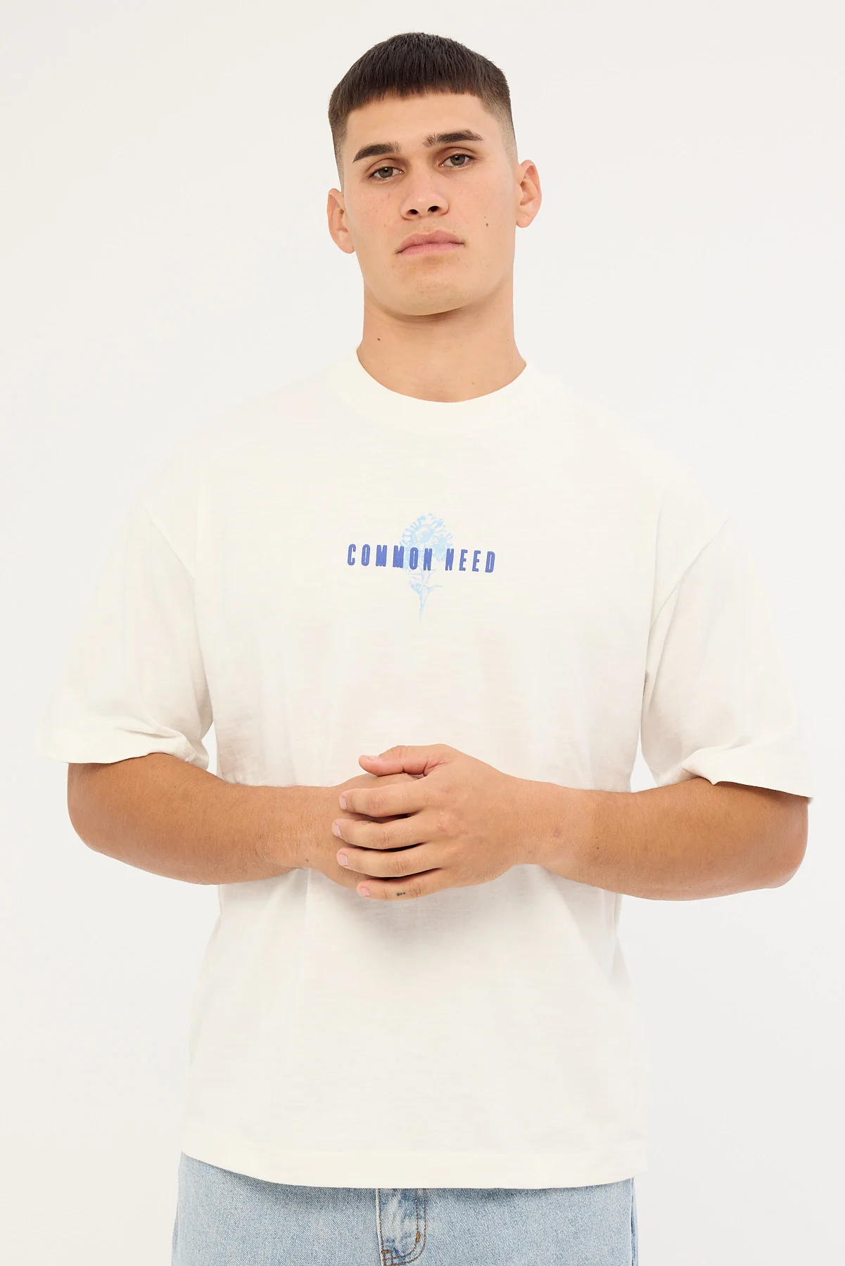 Common Need Sunny Heavyweight Slub Easy Tee Off White - Image 3