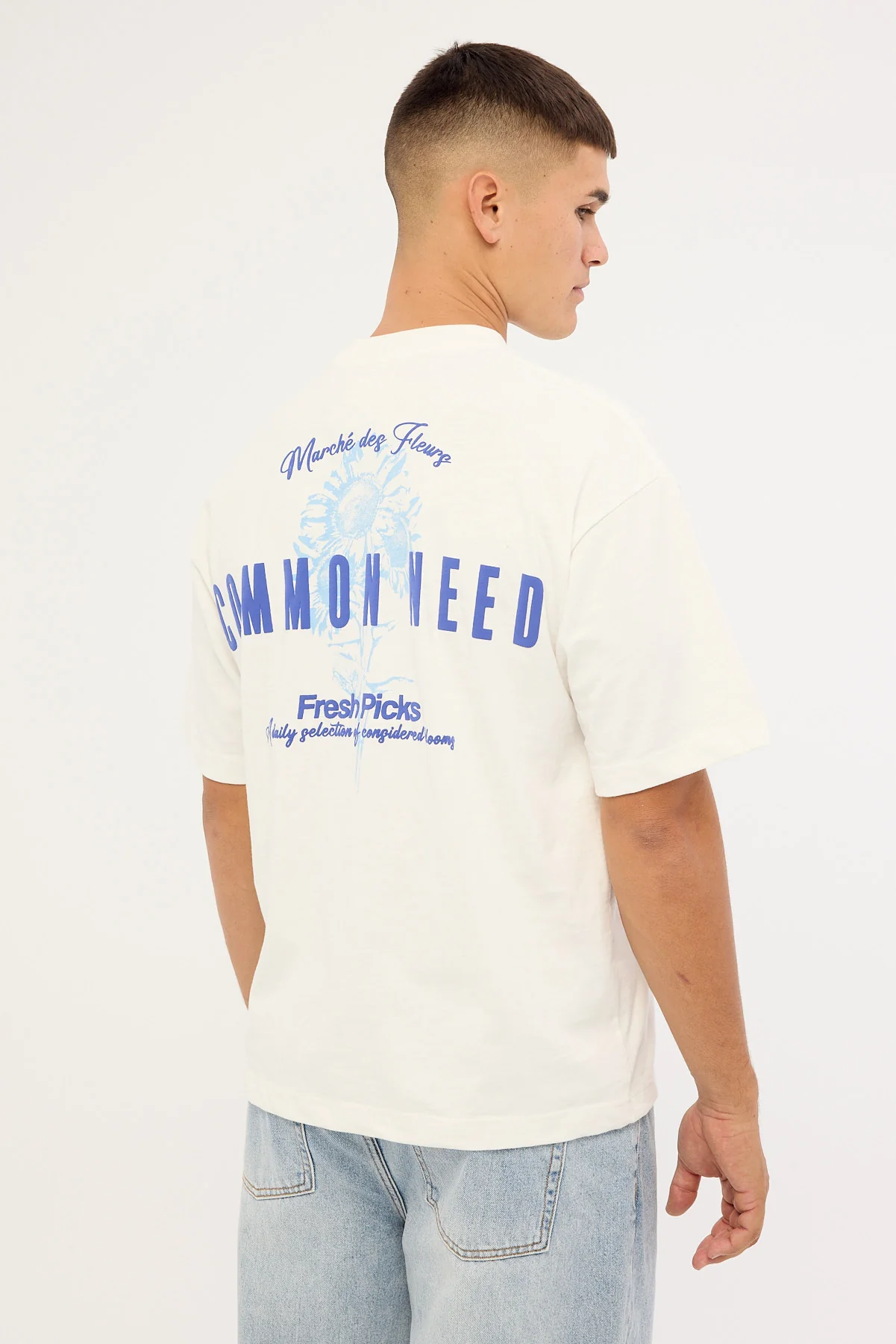 Common Need Sunny Heavyweight Slub Easy Tee Off White - Image 6