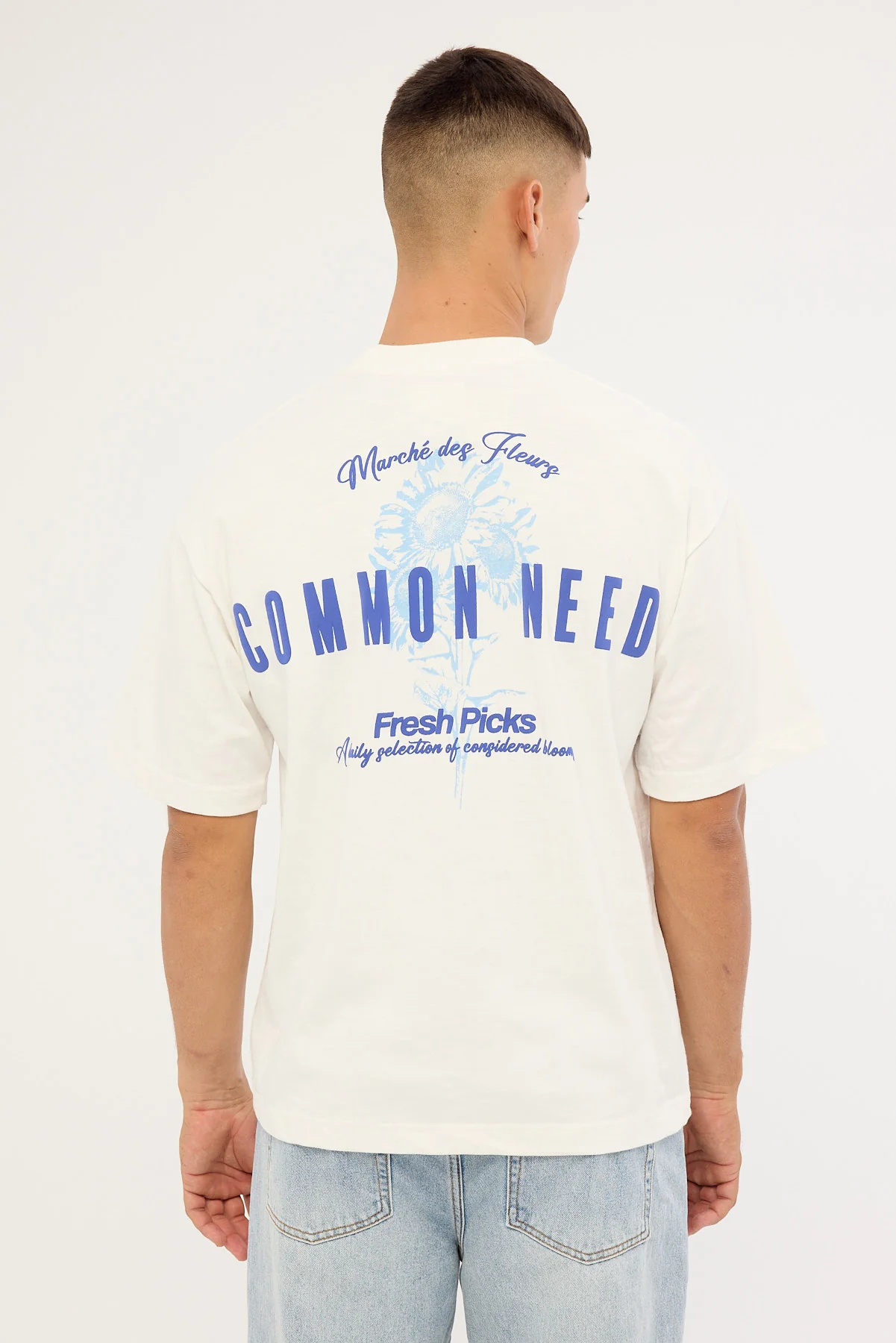 Common Need Sunny Heavyweight Slub Easy Tee Off White - Image 7