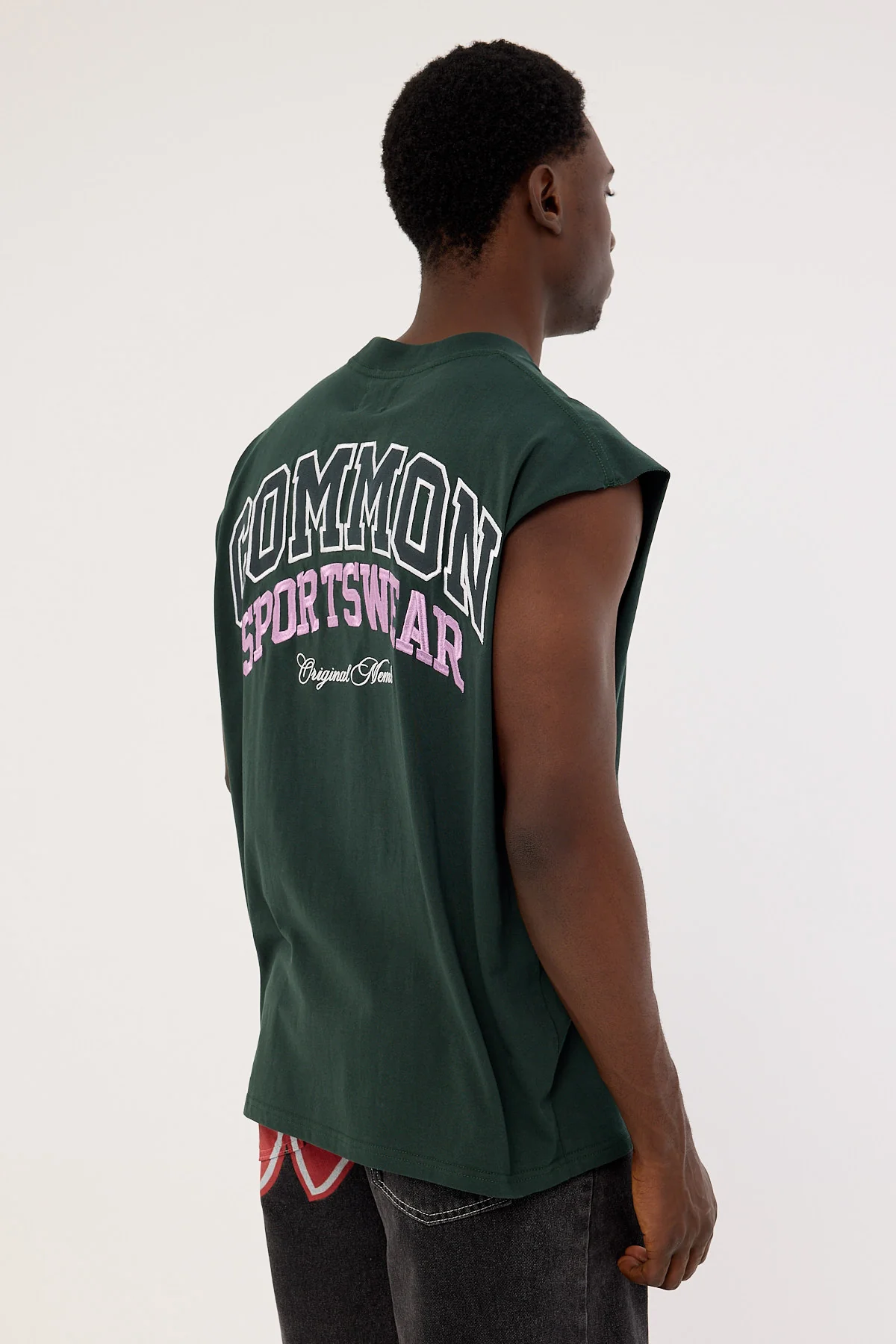 Common Need Tackle Muscle Tank Dark Green - Image 5