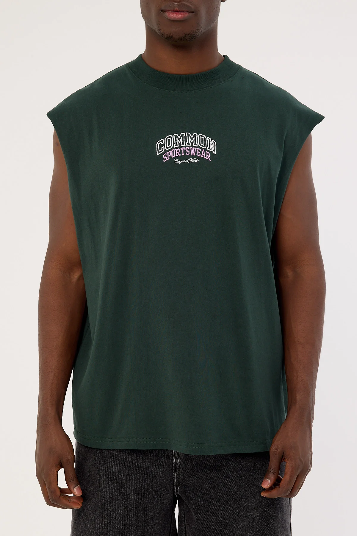Common Need Tackle Muscle Tank Dark Green - Image 7