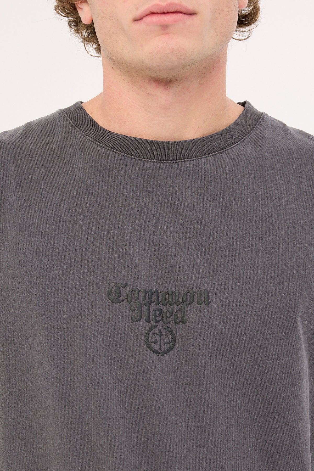 Common Need Themis Muscle Tank Washed Black - Image 4