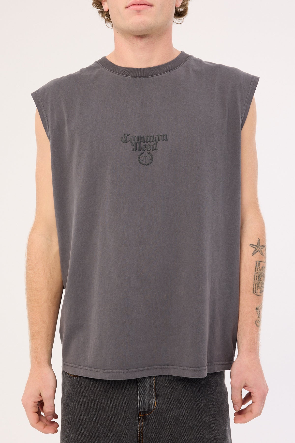 Common Need Themis Muscle Tank Washed Black - Image 7