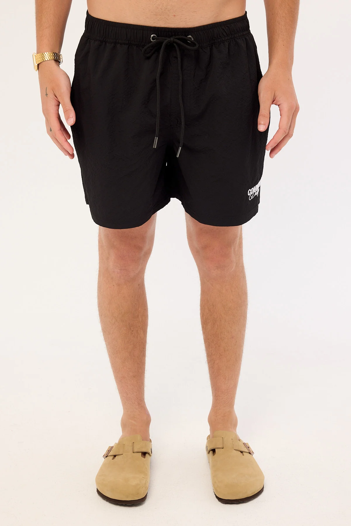 Common Need Tropic Swim Short Black - Image 6