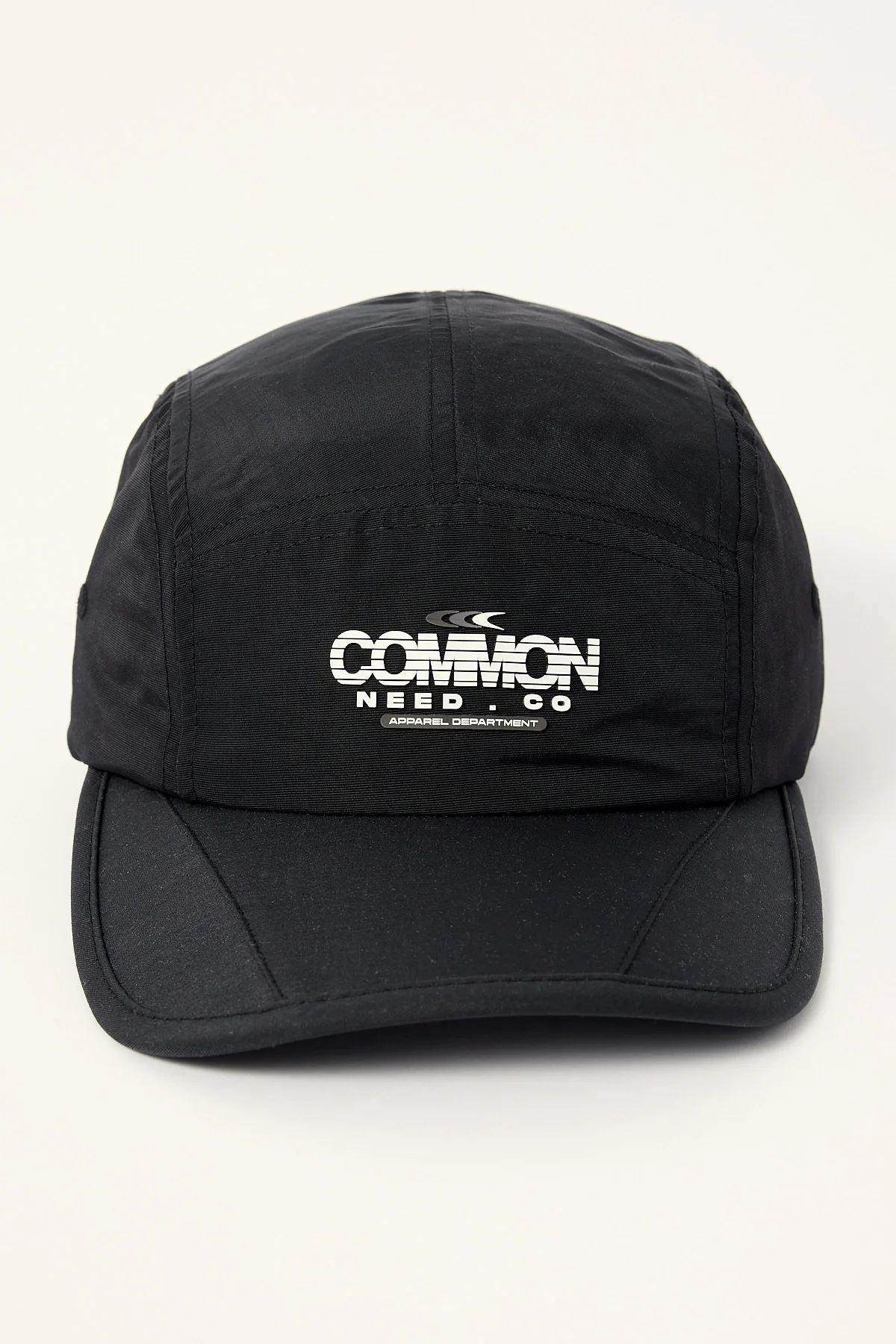 Common Need Vector 5 Panel Cap Black