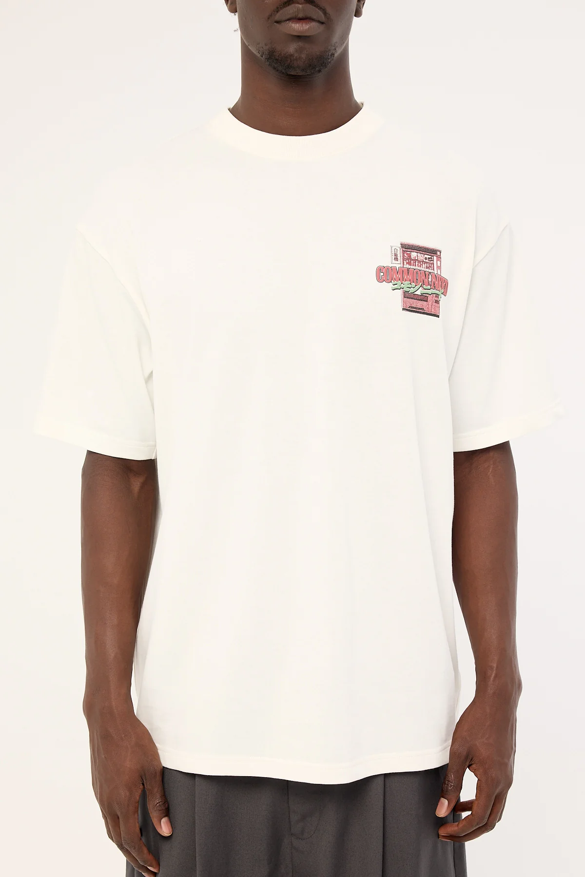 Common Need Vendor Heavyweight Boxy Tee White - Image 6