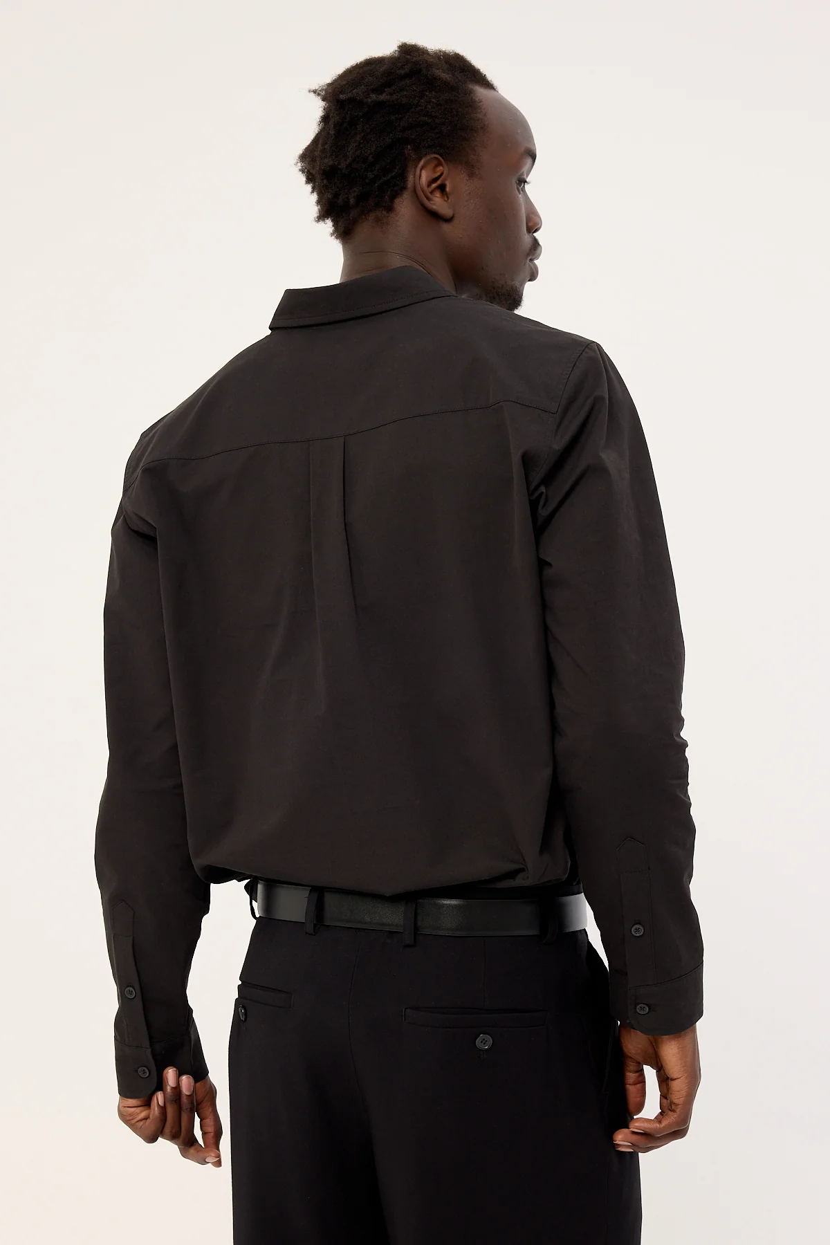 Common Need Wanderer Long Sleeve Shirt Black - Image 5
