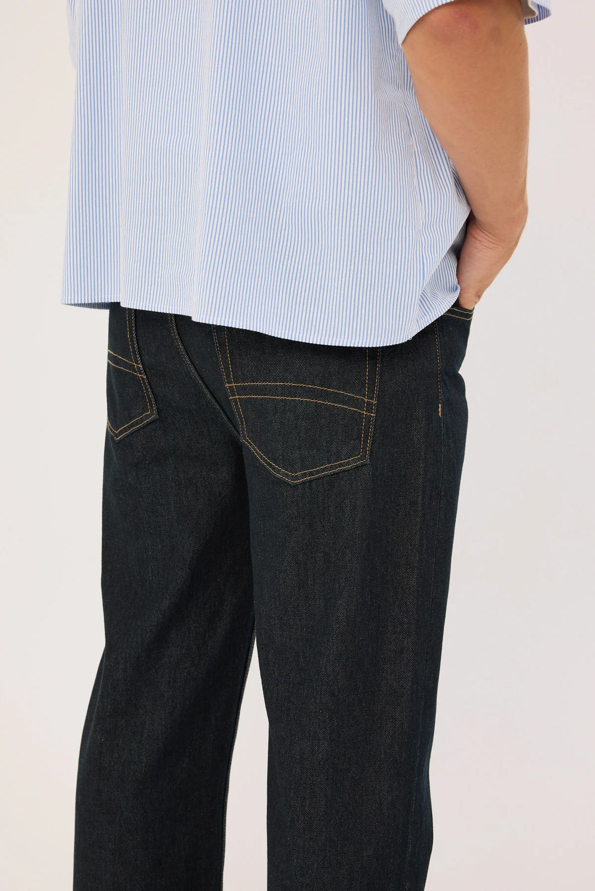 Common Need Whitman Straight Jean Raw Denim - Image 6