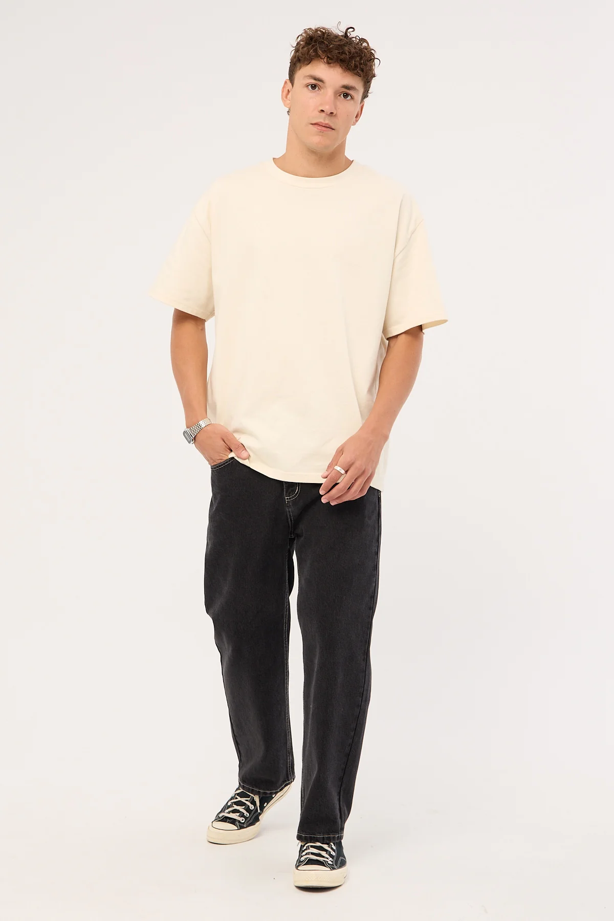 Common Need Whitman Straight Jean Storm Black - Image 3