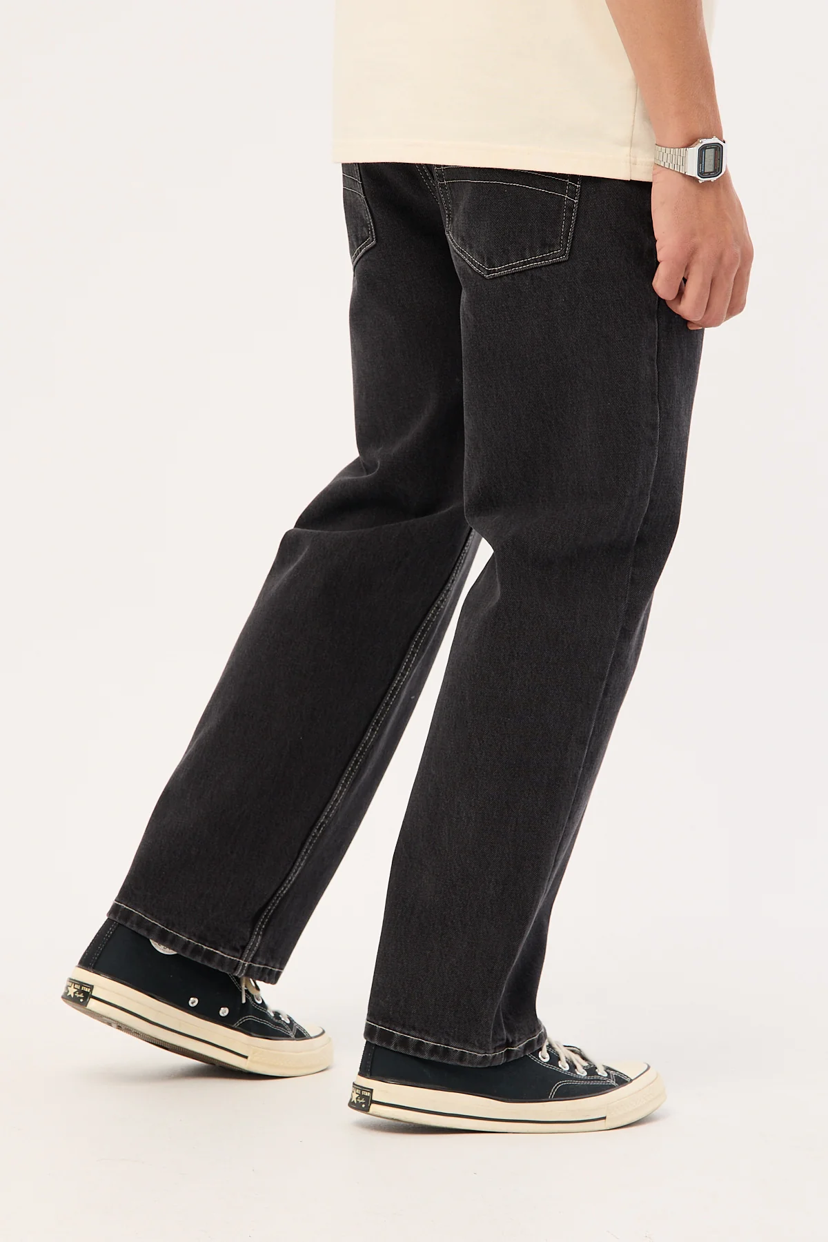 Common Need Whitman Straight Jean Storm Black - Image 7