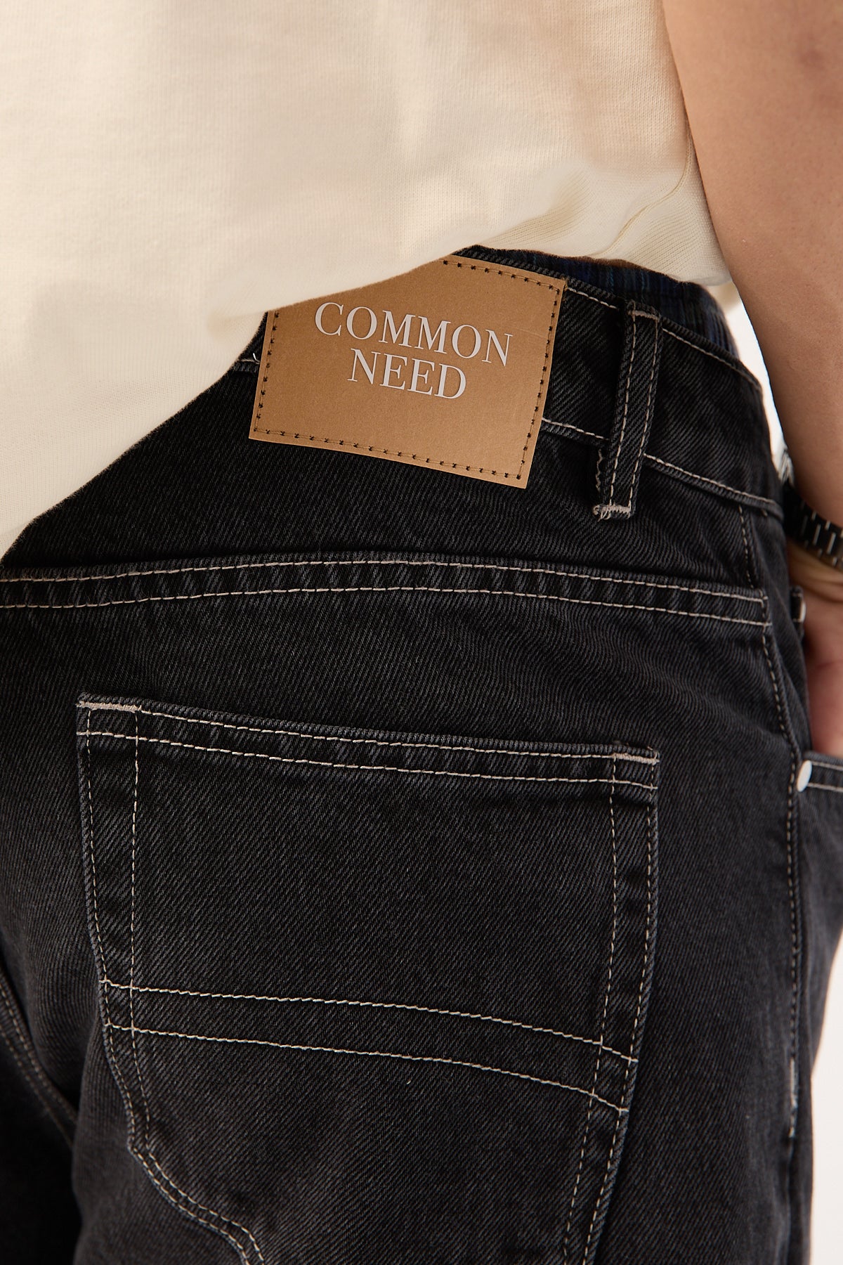 Common Need Whitman Straight Jean Storm Black - Image 8