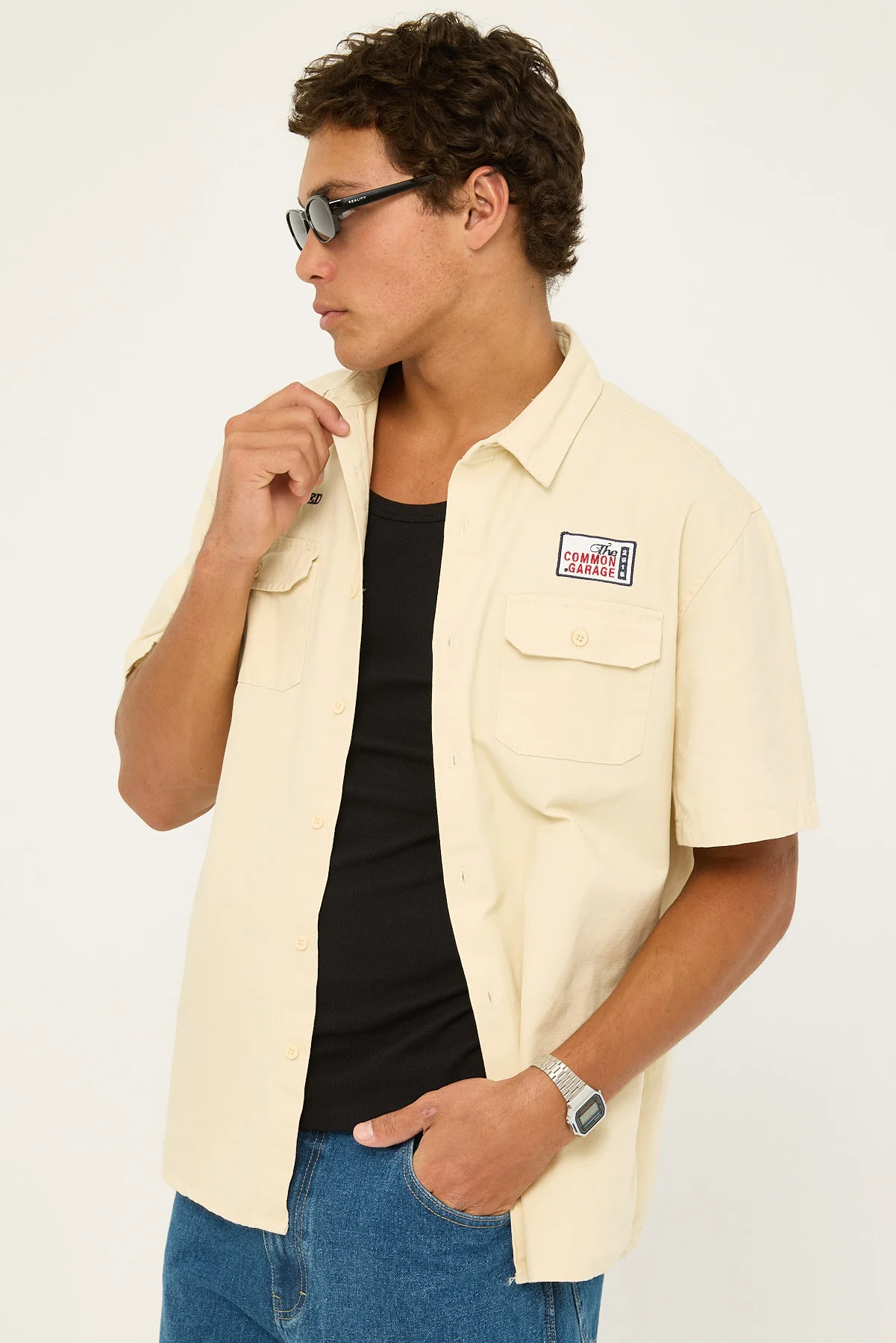 Common Need Workshop Standard Shirt Off White - Image 3