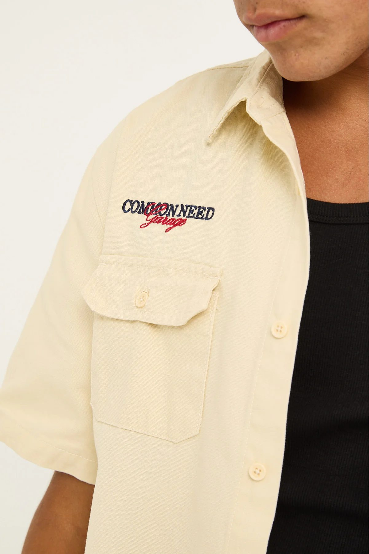 Common Need Workshop Standard Shirt Off White - Image 4