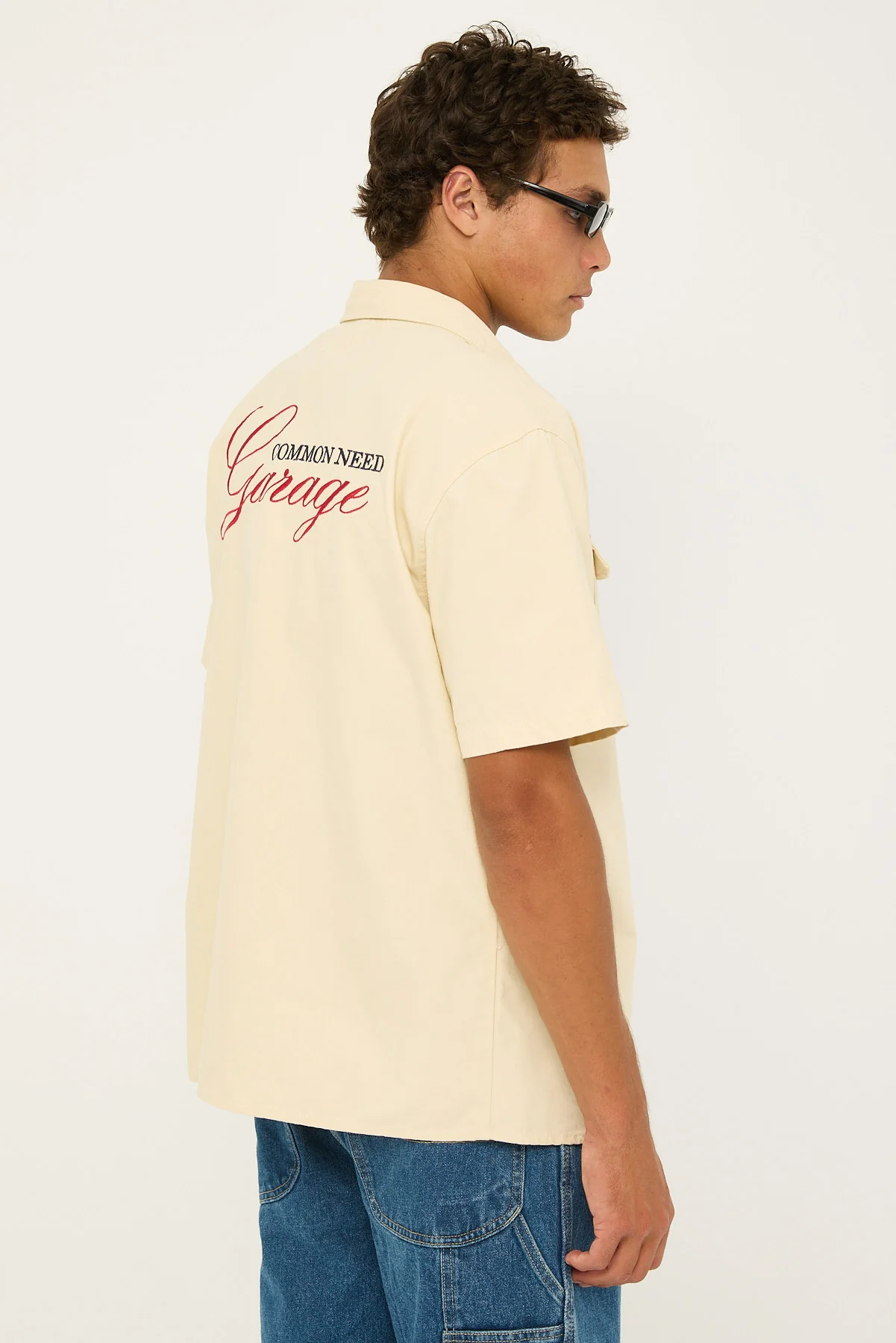 Common Need Workshop Standard Shirt Off White - Image 6