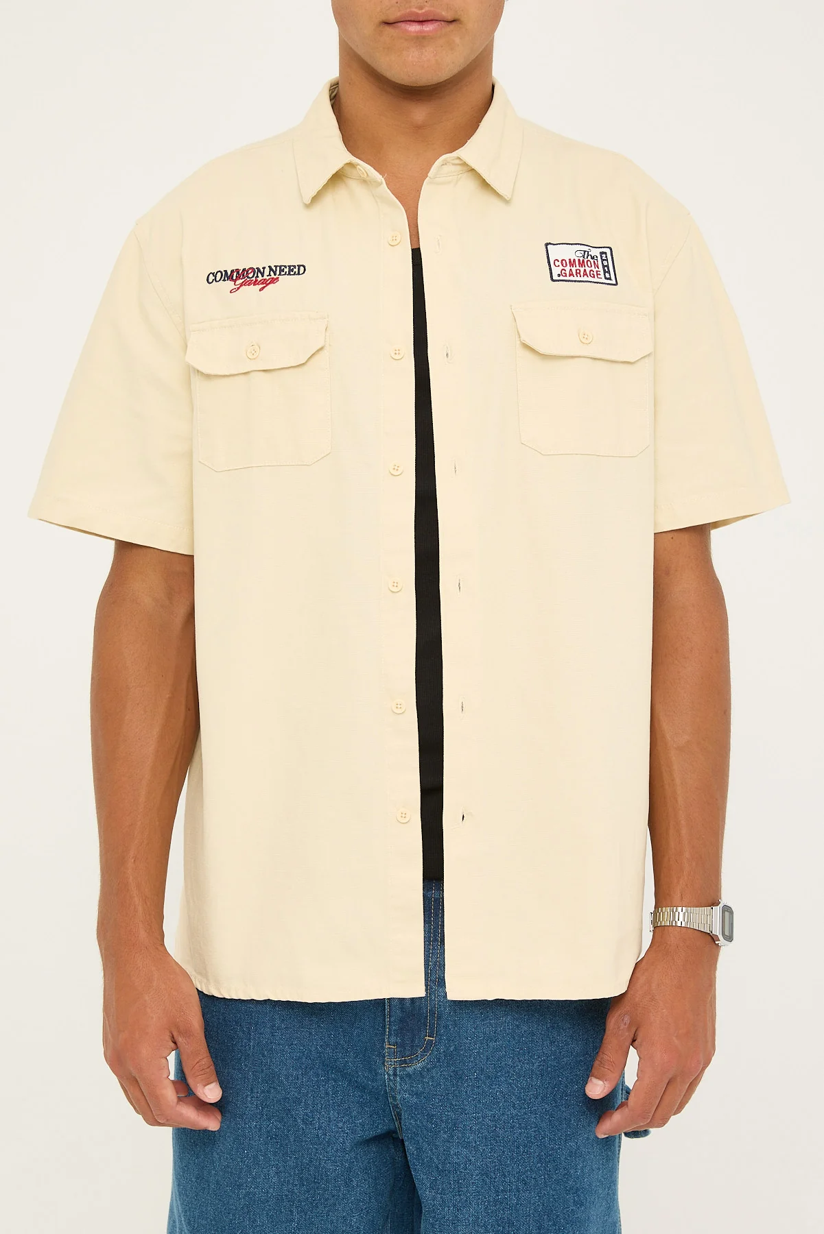 Common Need Workshop Standard Shirt Off White - Image 7